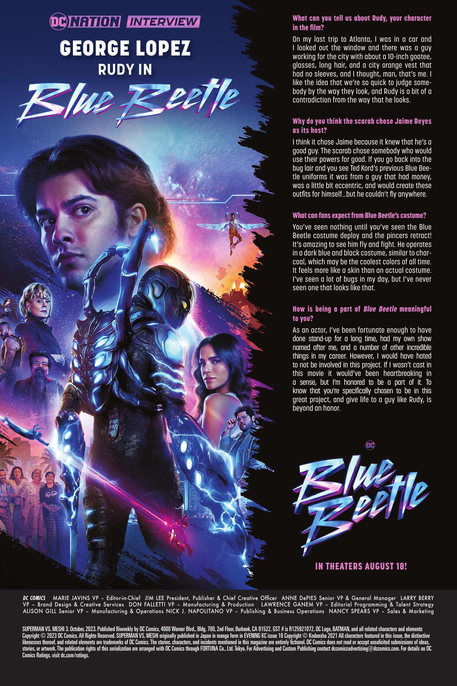 Read online Superman vs. Meshi comic -  Issue #3 - 22