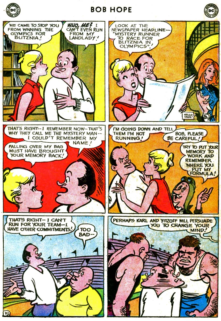 Read online The Adventures of Bob Hope comic -  Issue #83 - 29