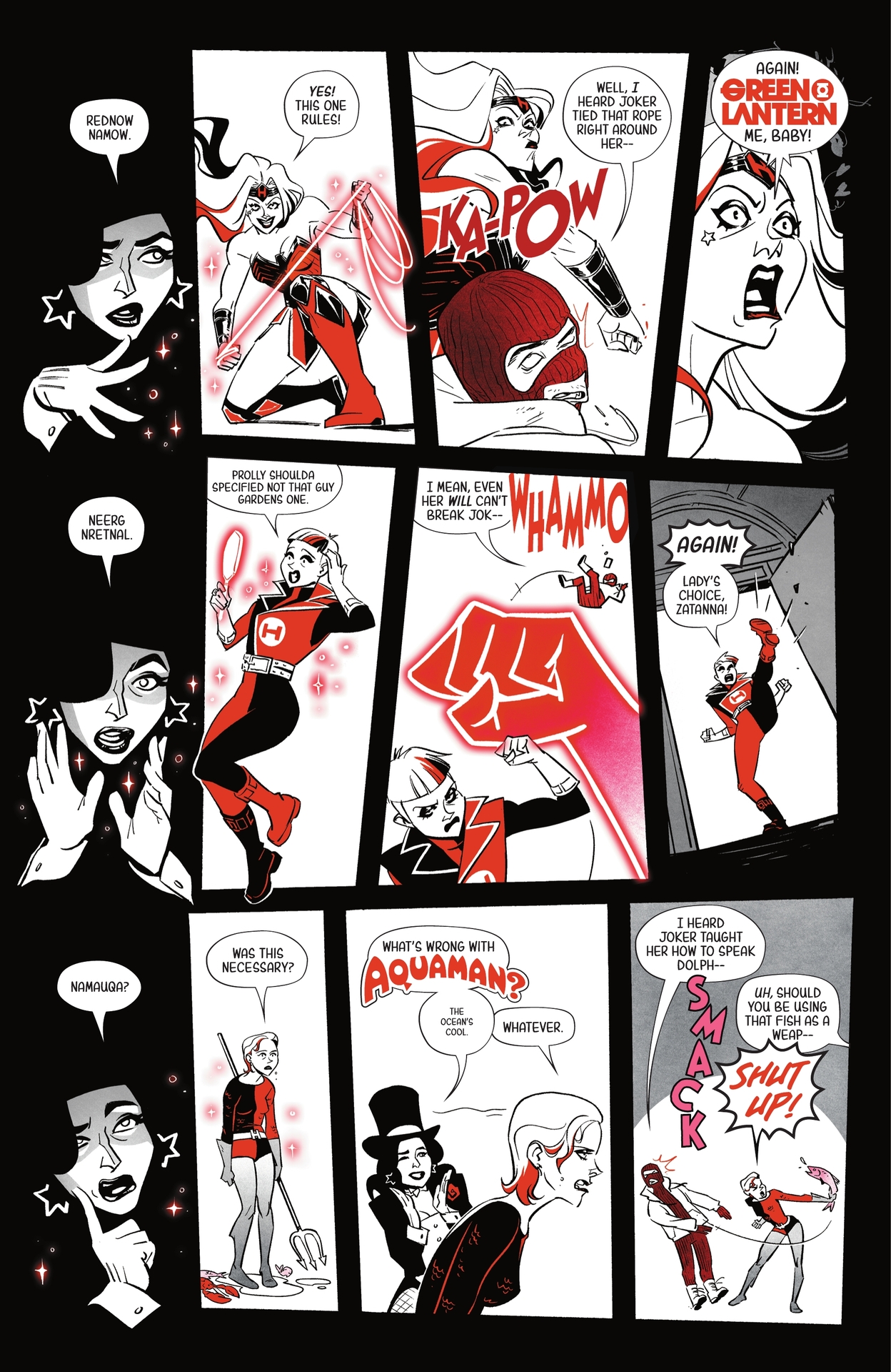 Read online Harley Quinn: Black   White   Redder comic -  Issue #2 - 13