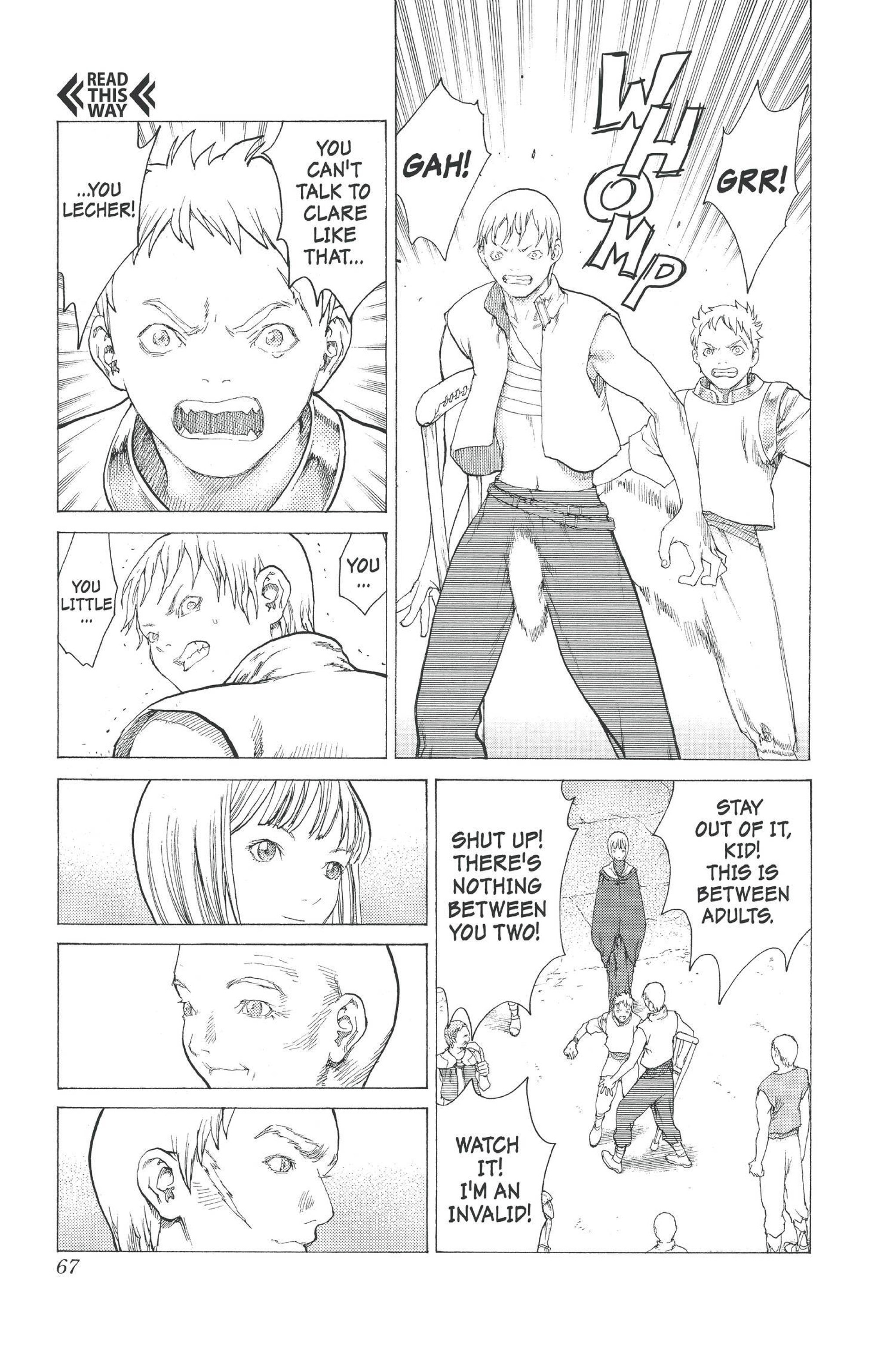 Read online Claymore comic -  Issue #3 - 64