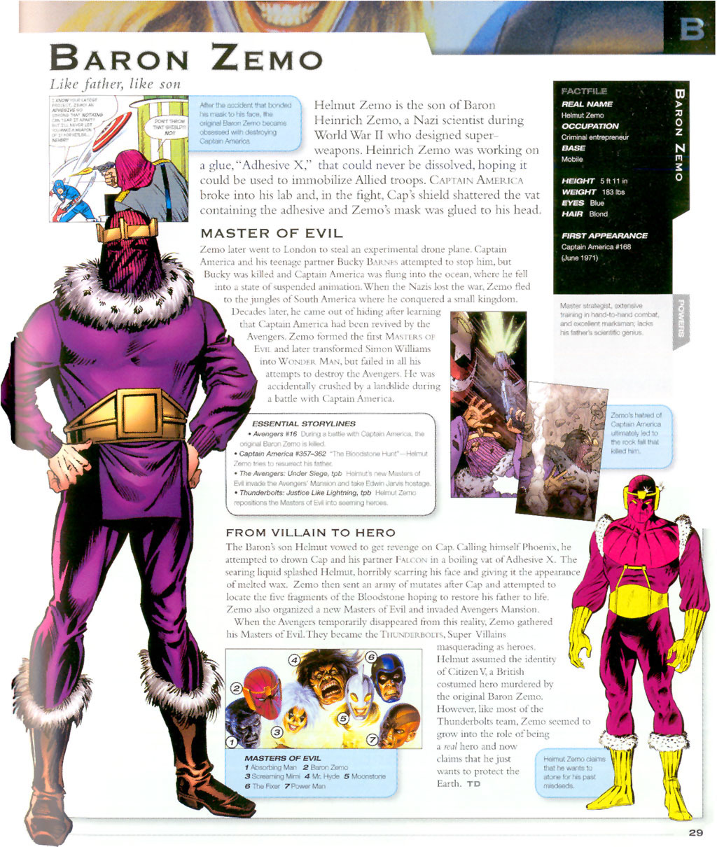Read online The Marvel Encyclopedia comic -  Issue # TPB - 31
