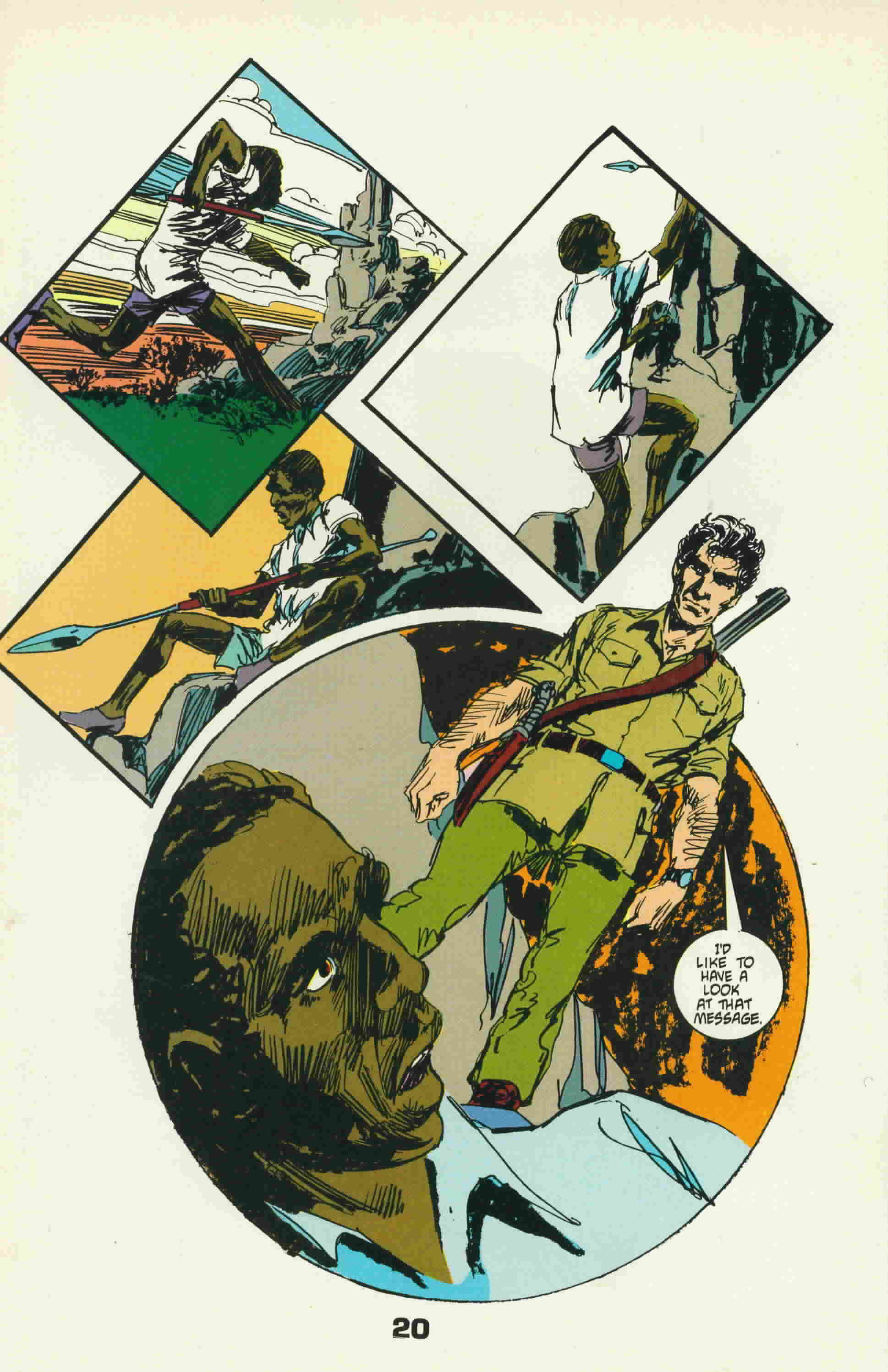 Read online Jon Sable, Freelance comic -  Issue #38 - 20