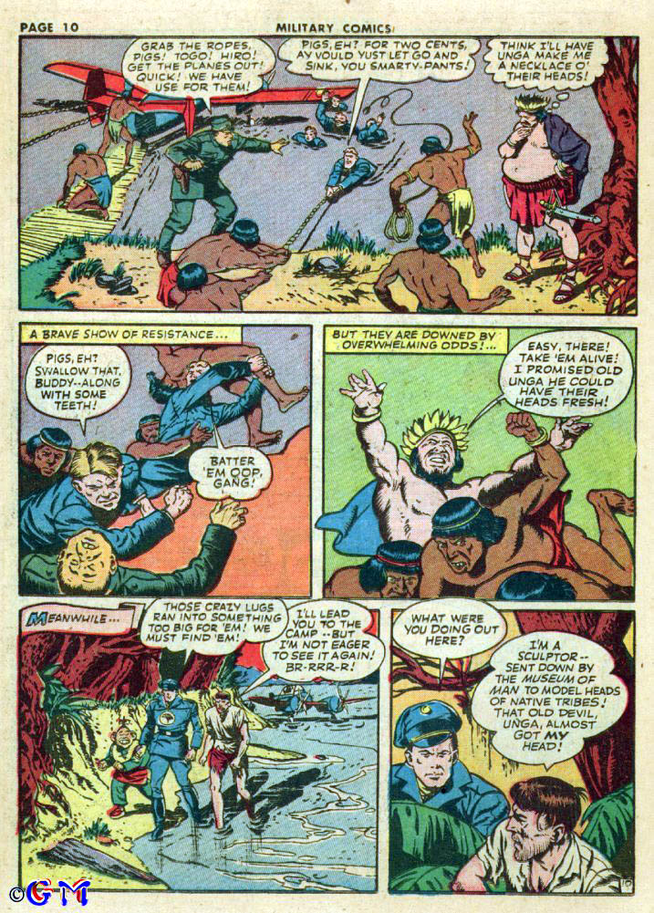 Read online Military Comics comic -  Issue #23 - 12