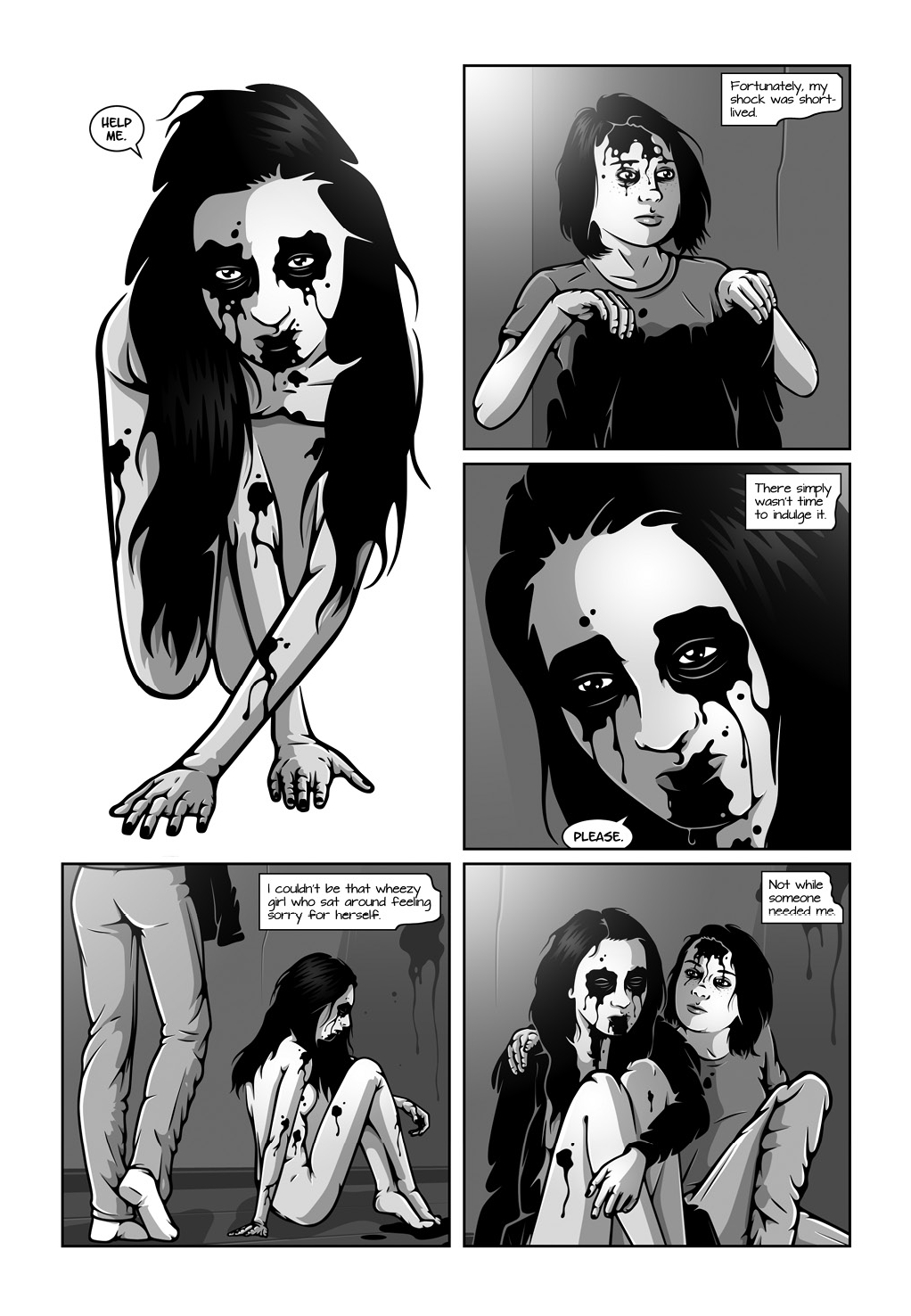 Read online Hollow Girl comic -  Issue #9 - 45