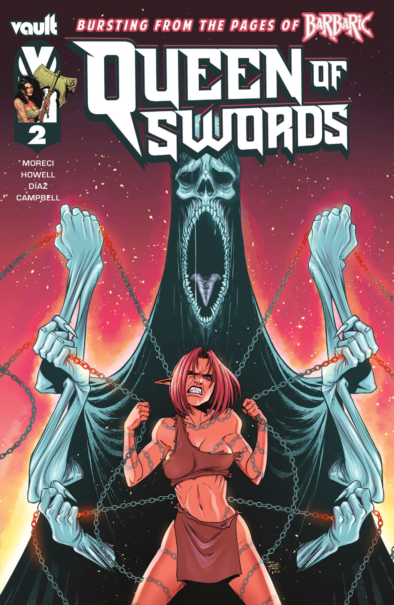 Read online Queen of Swords: A Barbaric Story comic -  Issue #2 - 1