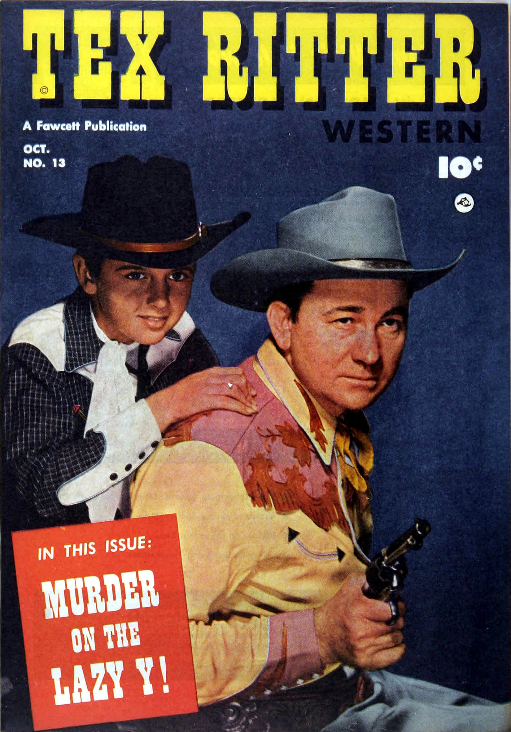 Read online Tex Ritter Western comic -  Issue #13 - 1