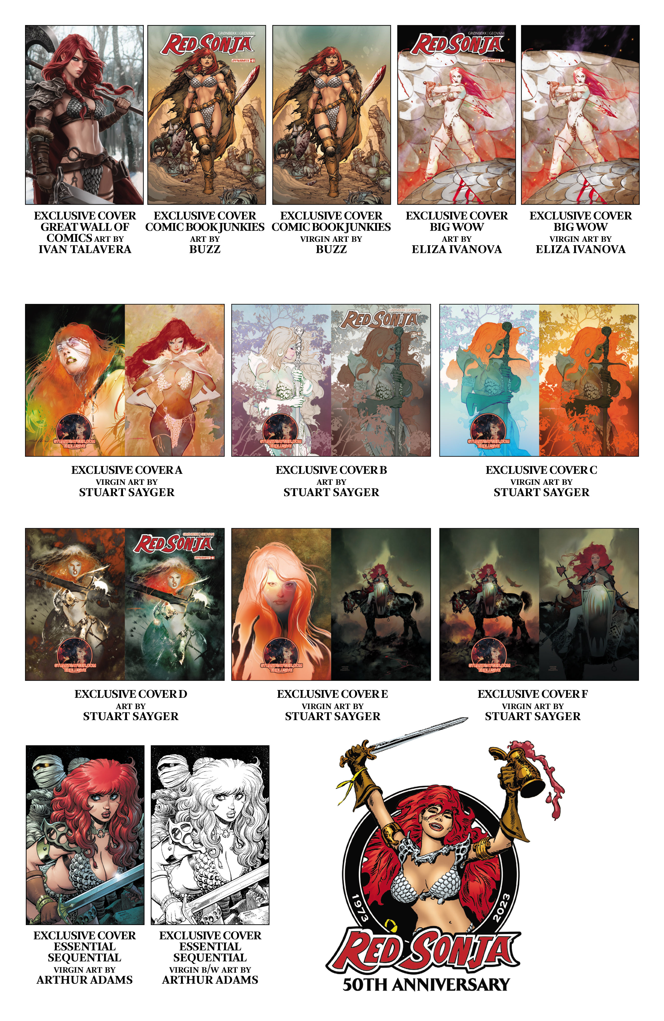 Read online Red Sonja (2023) comic -  Issue #1 - 38