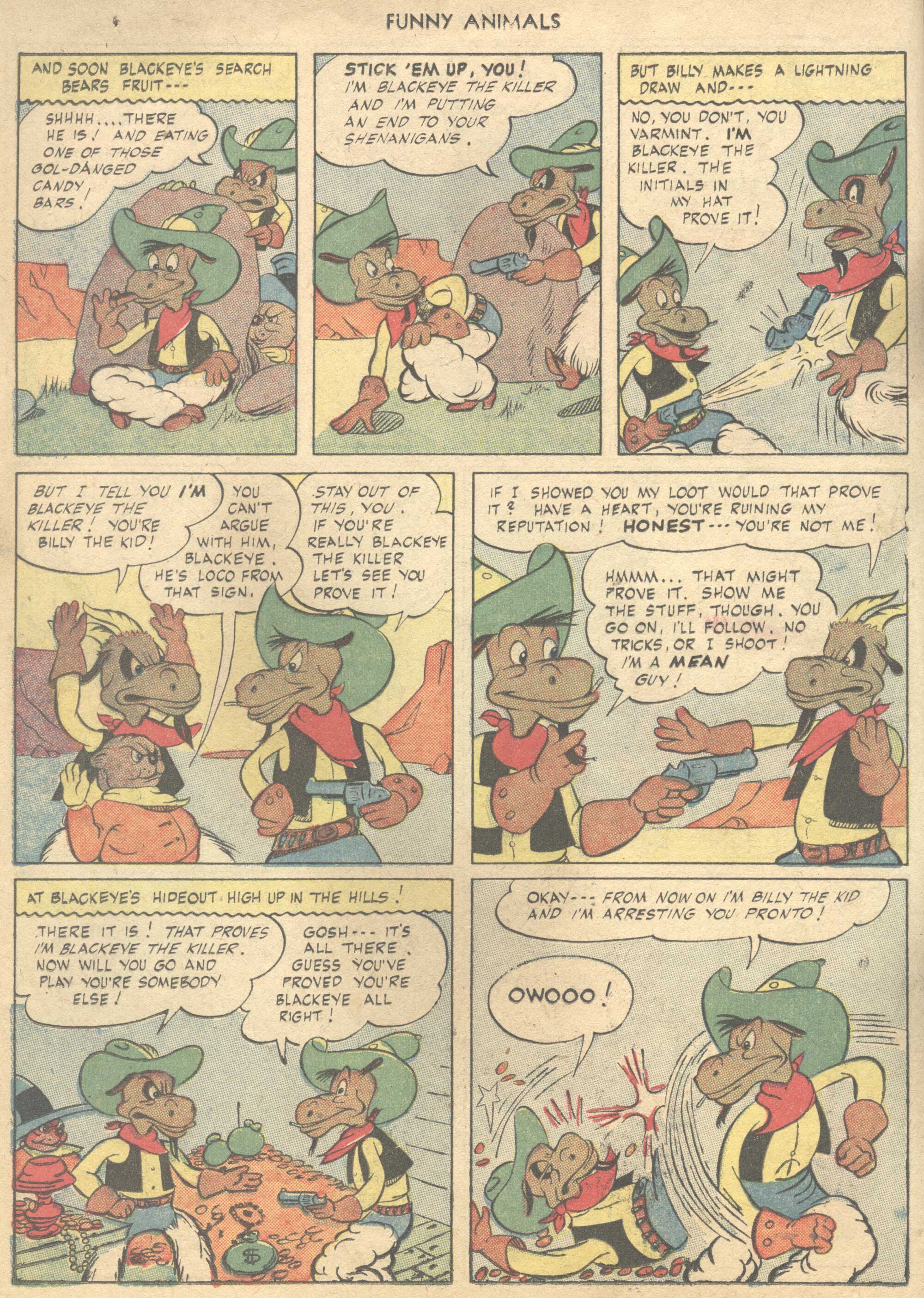 Read online Fawcett's Funny Animals comic -  Issue #37 - 20