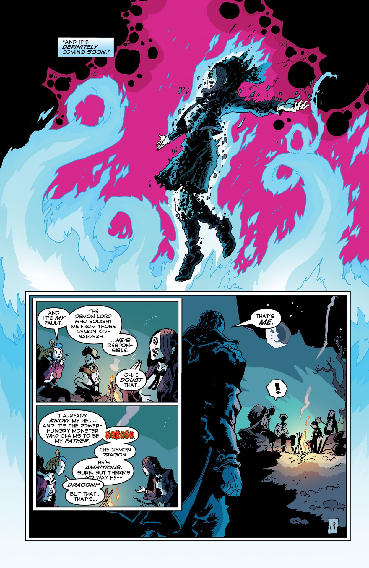 Read online In Hell We Fight! comic -  Issue #4 - 19