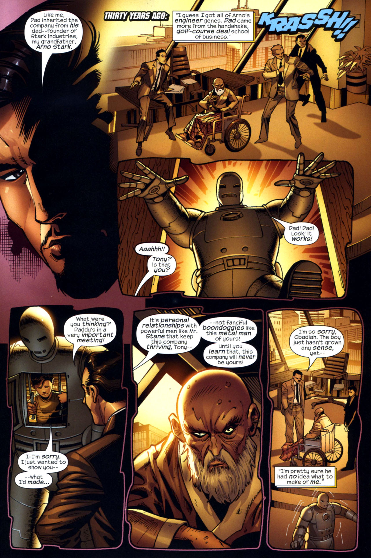 Read online Marvel Adventures Iron Man comic -  Issue #9 - 7