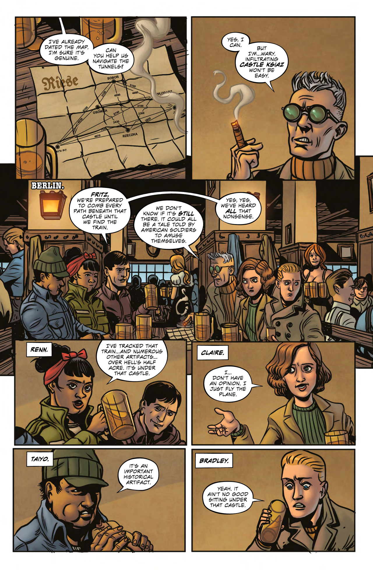 Read online Project Riese comic -  Issue #1 - 12