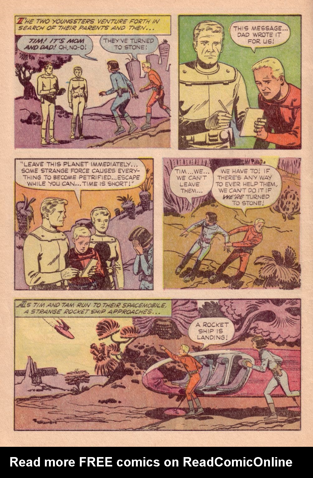Read online Space Family Robinson comic -  Issue #7 - 8