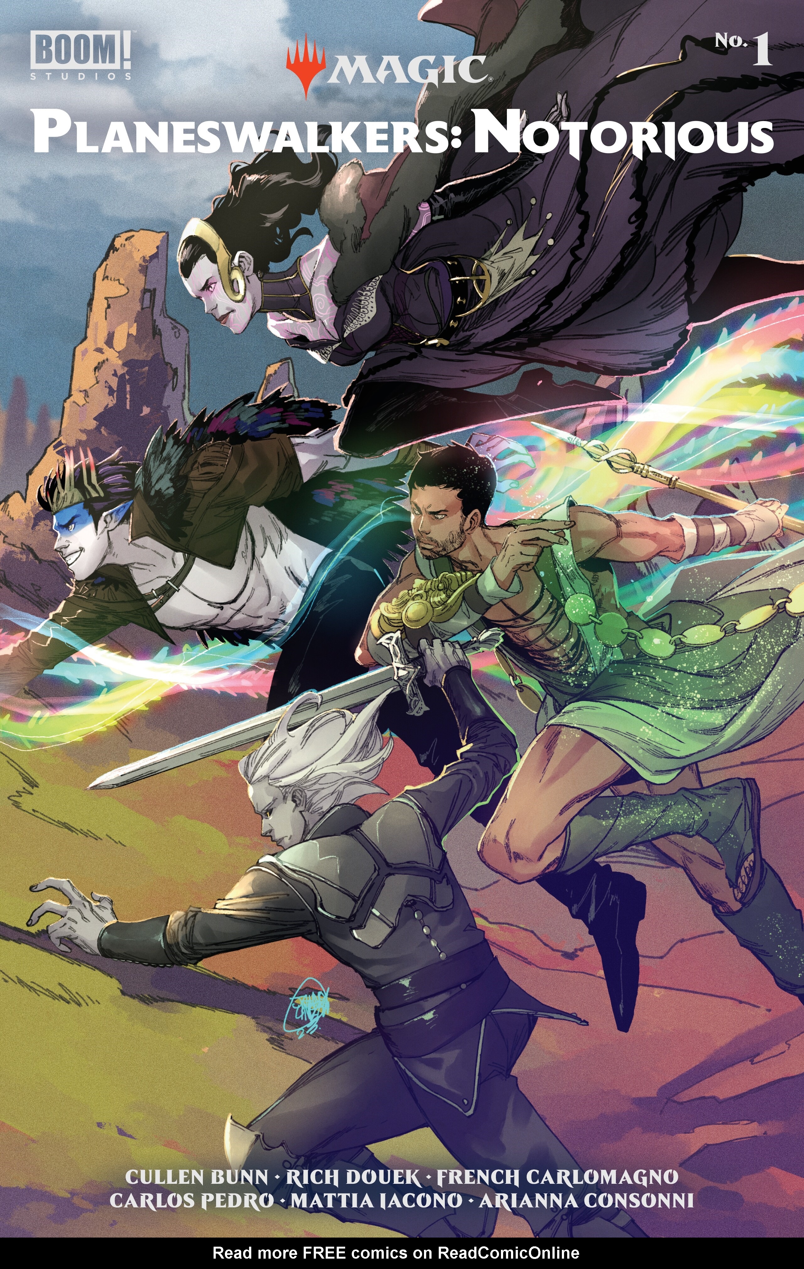 Read online Magic Planeswalkers: Notorious comic -  Issue # Full - 1