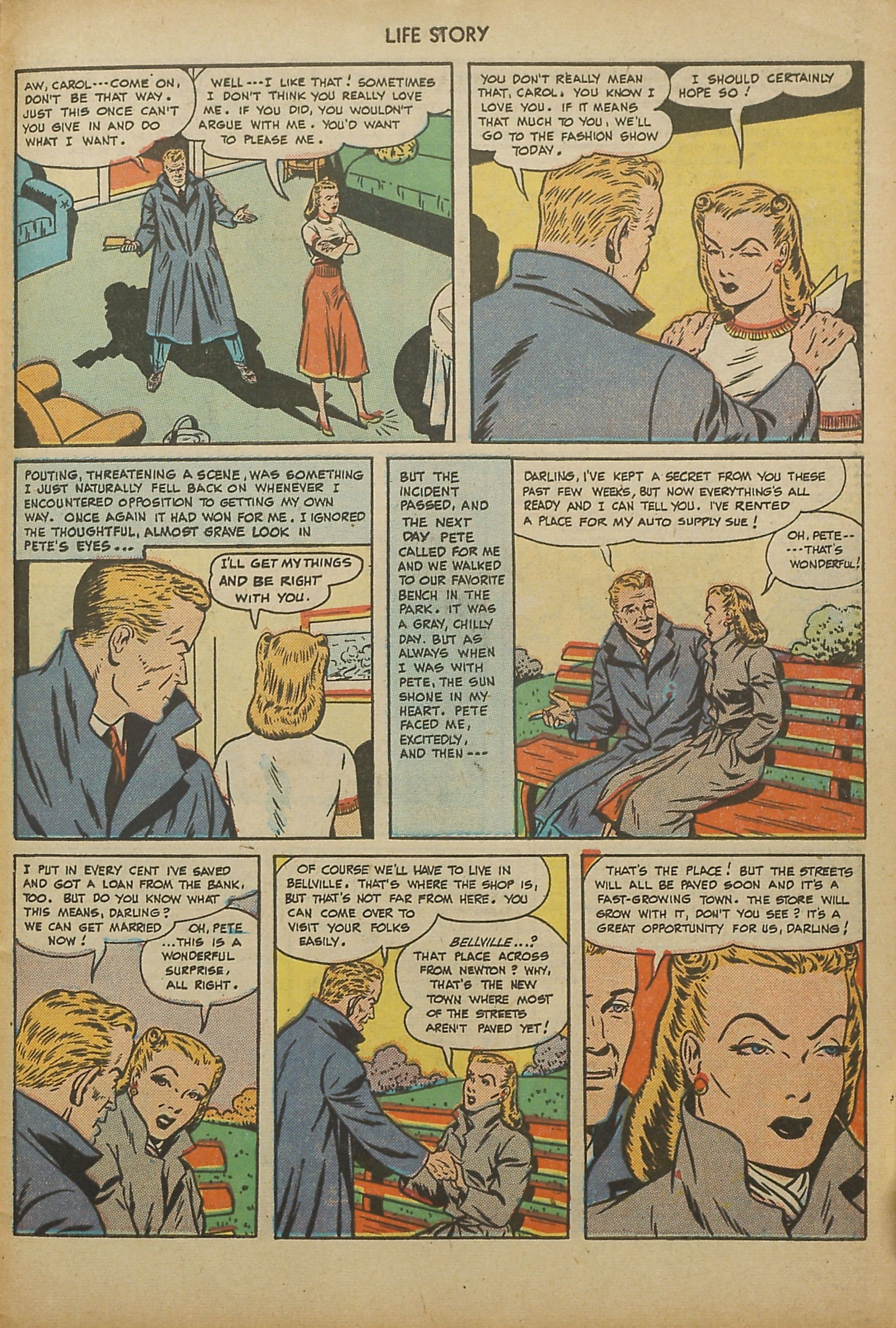 Read online Life Story comic -  Issue #4 - 47