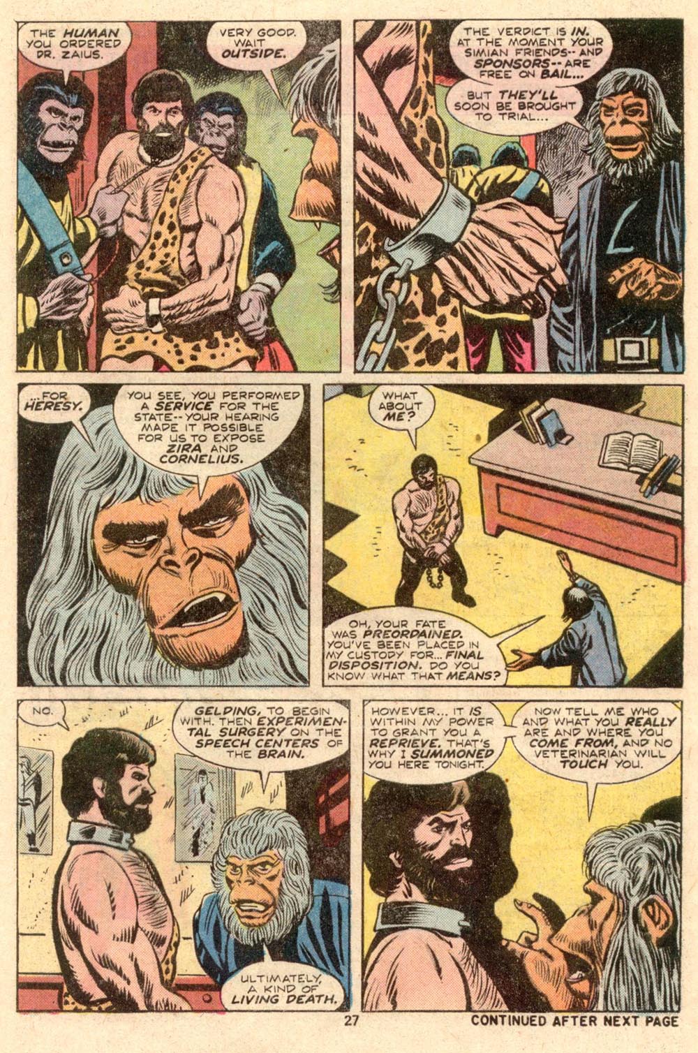 Read online Adventures on the Planet of the Apes comic -  Issue #4 - 18