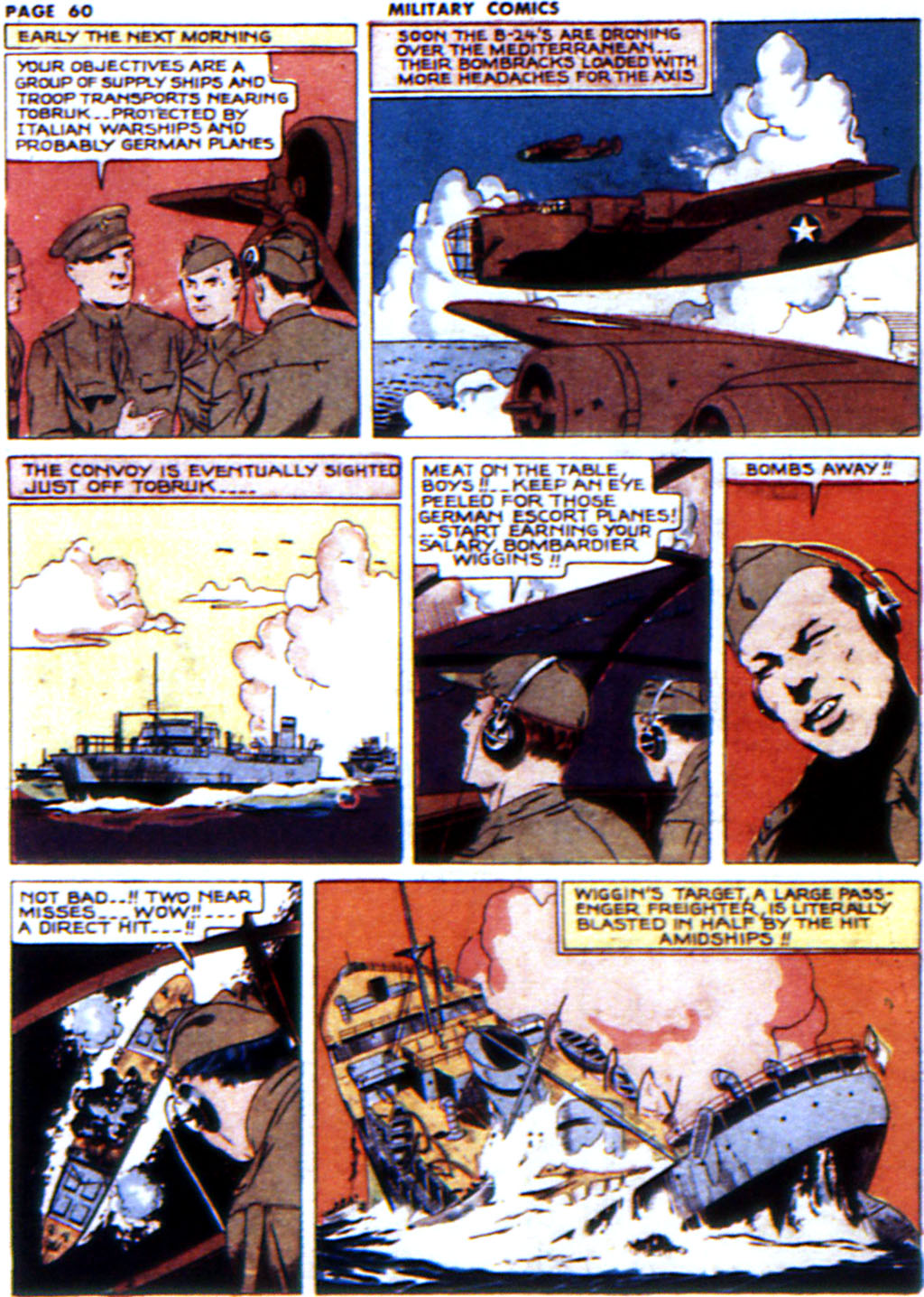 Read online Military Comics comic -  Issue #14 - 62
