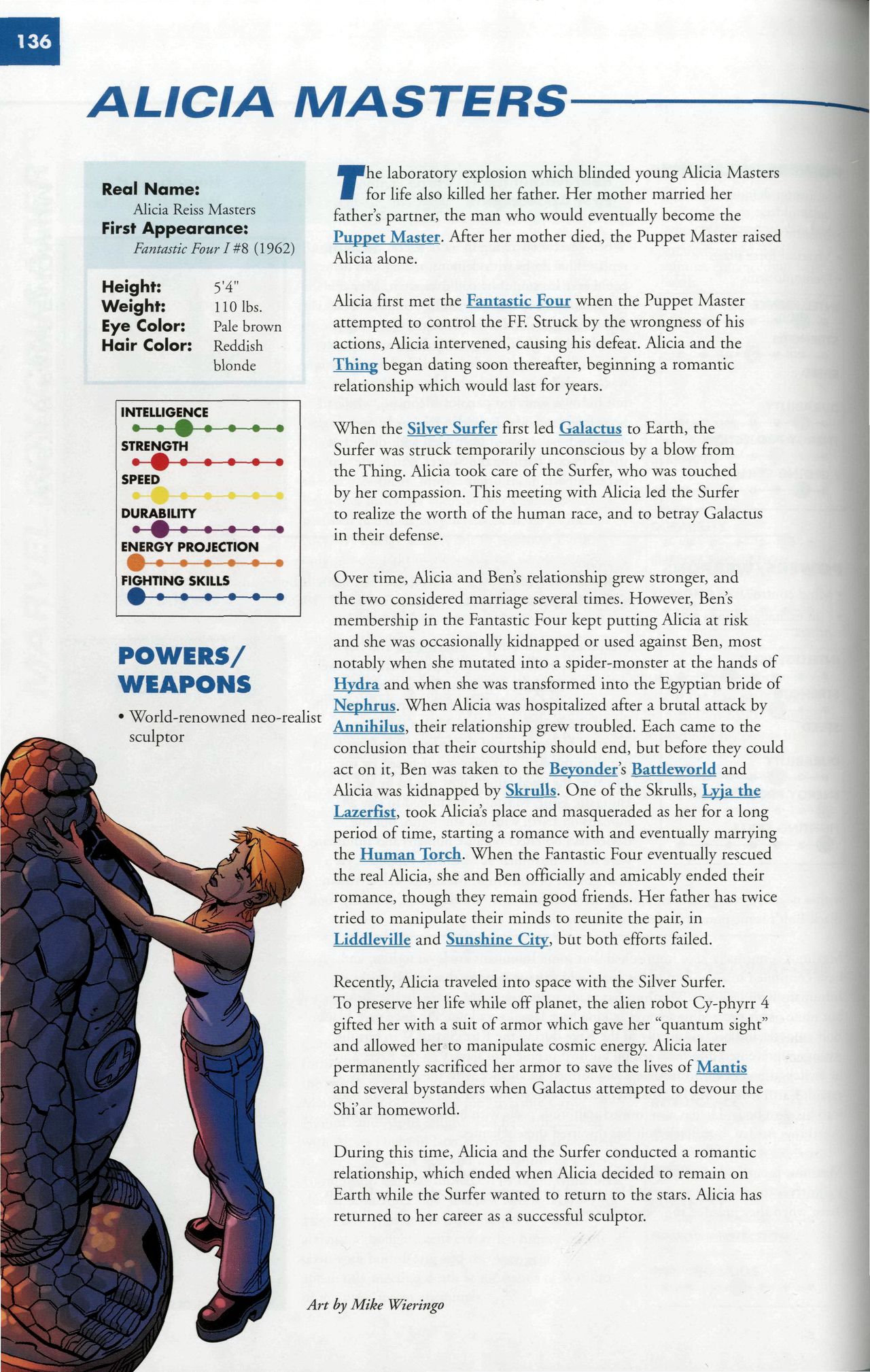 Read online Marvel Encyclopedia comic -  Issue # TPB 6 - 139