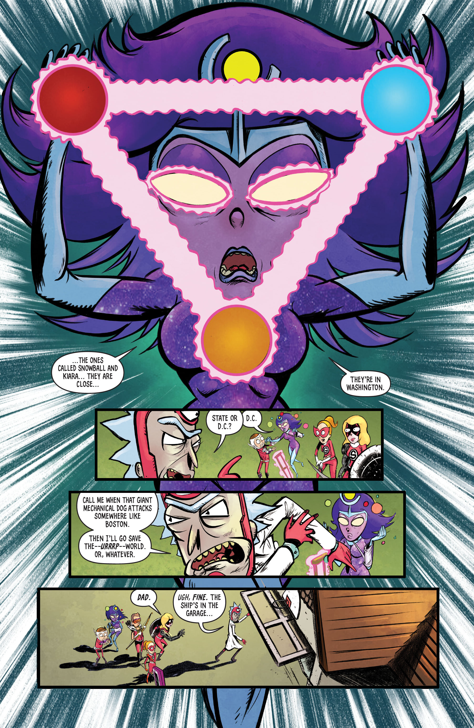 Read online Rick and Morty: Crisis on C-137 comic -  Issue # TPB - 55