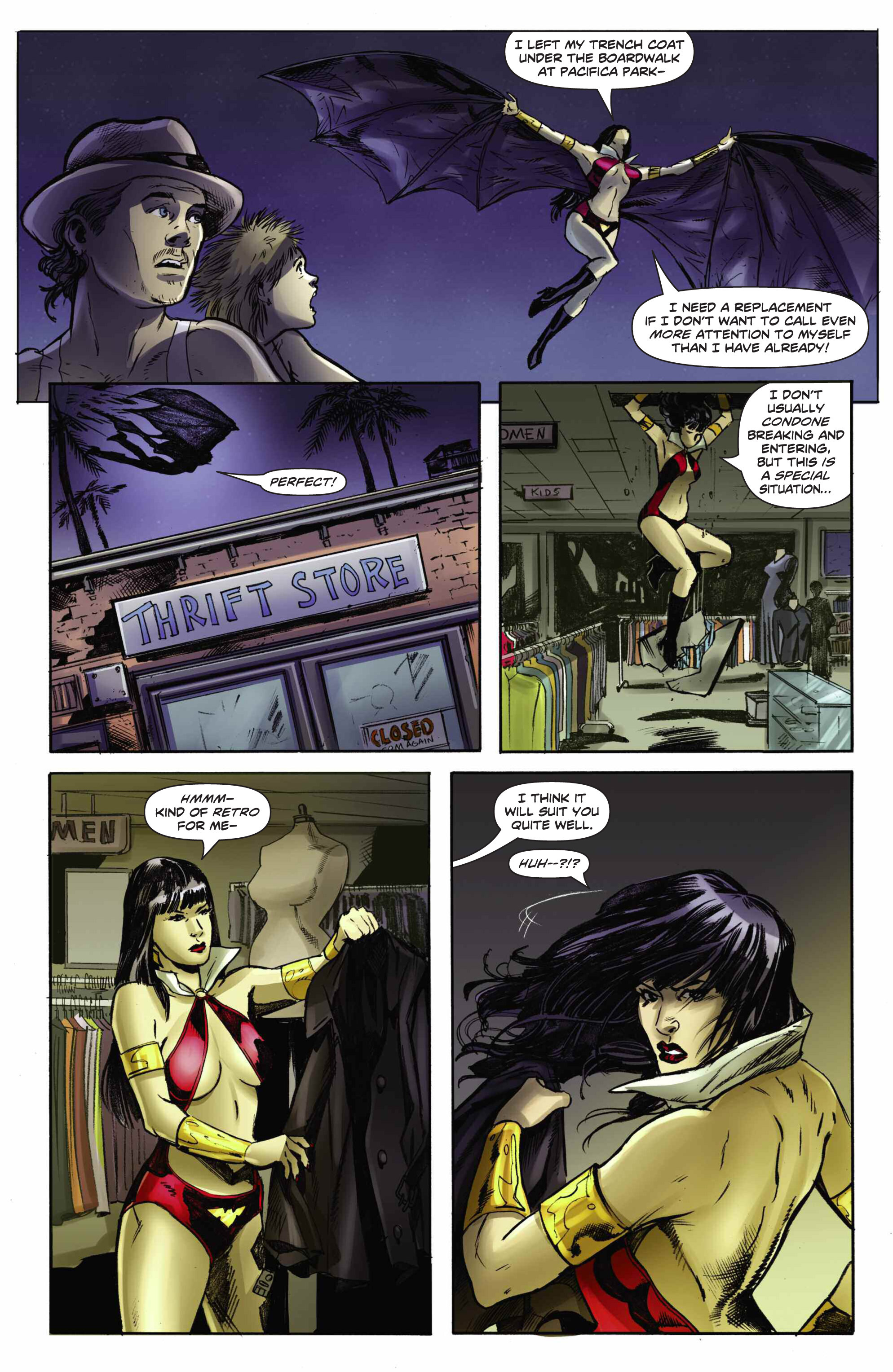 Read online Swords of Sorrow: Vampirella & Jennifer Blood comic -  Issue #1 - 15
