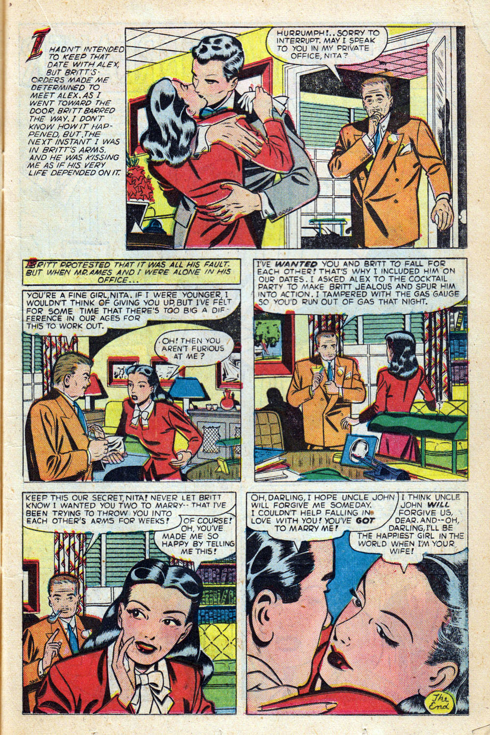 Read online Glamorous Romances comic -  Issue #44 - 17