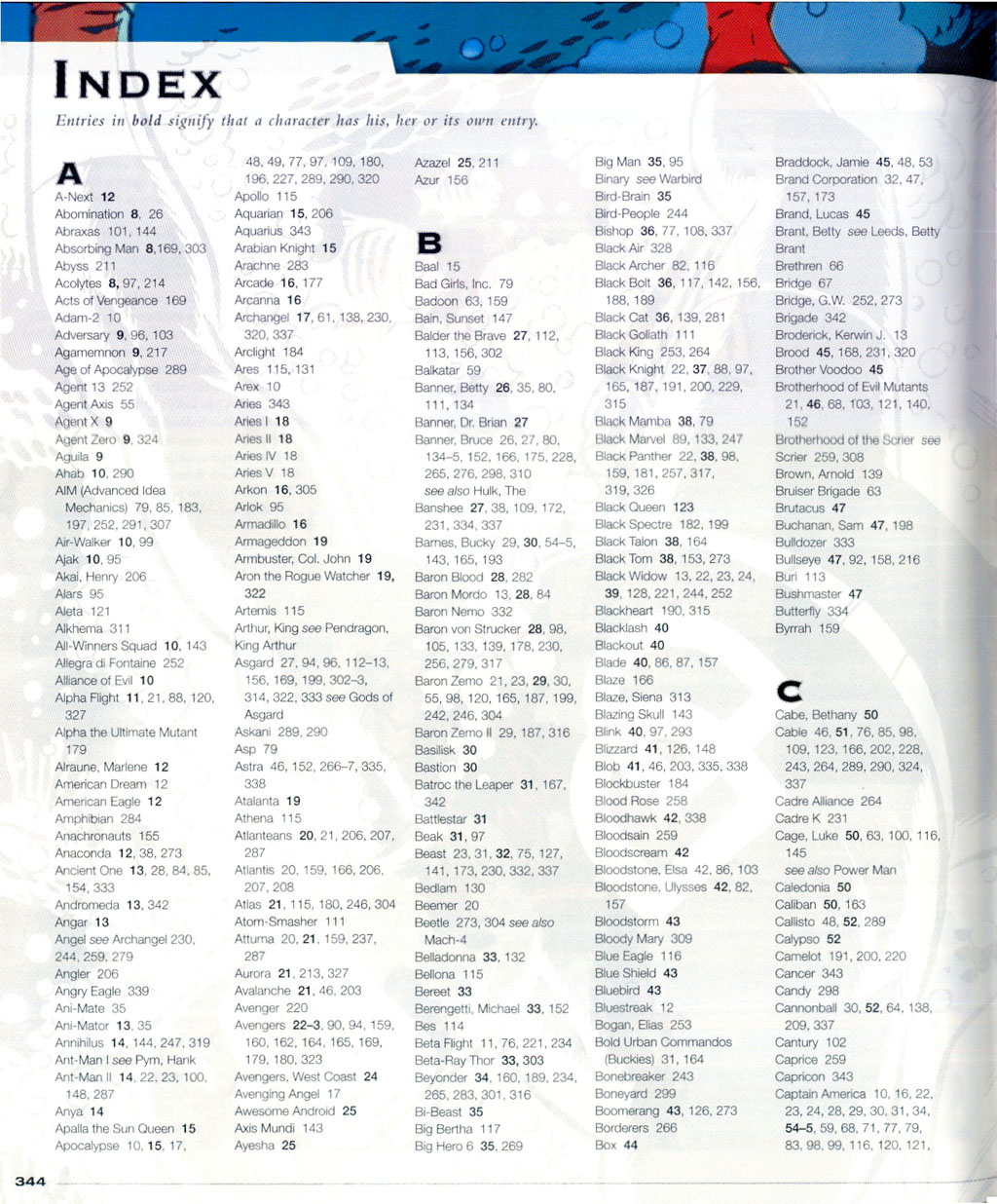 Read online The Marvel Encyclopedia comic -  Issue # TPB - 334