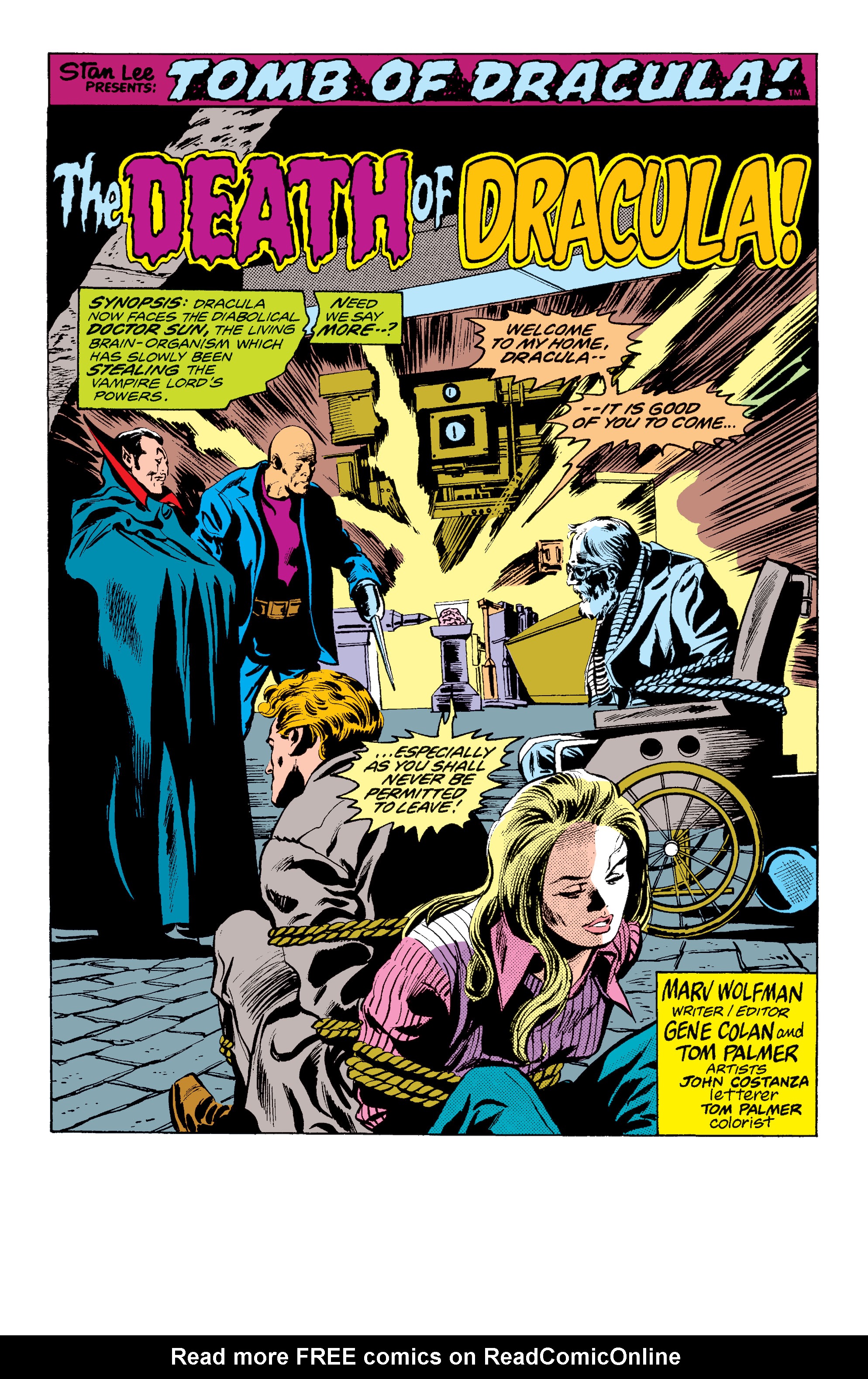 Read online Tomb of Dracula (1972) comic -  Issue # _The Complete Collection 4 (Part 2) - 68