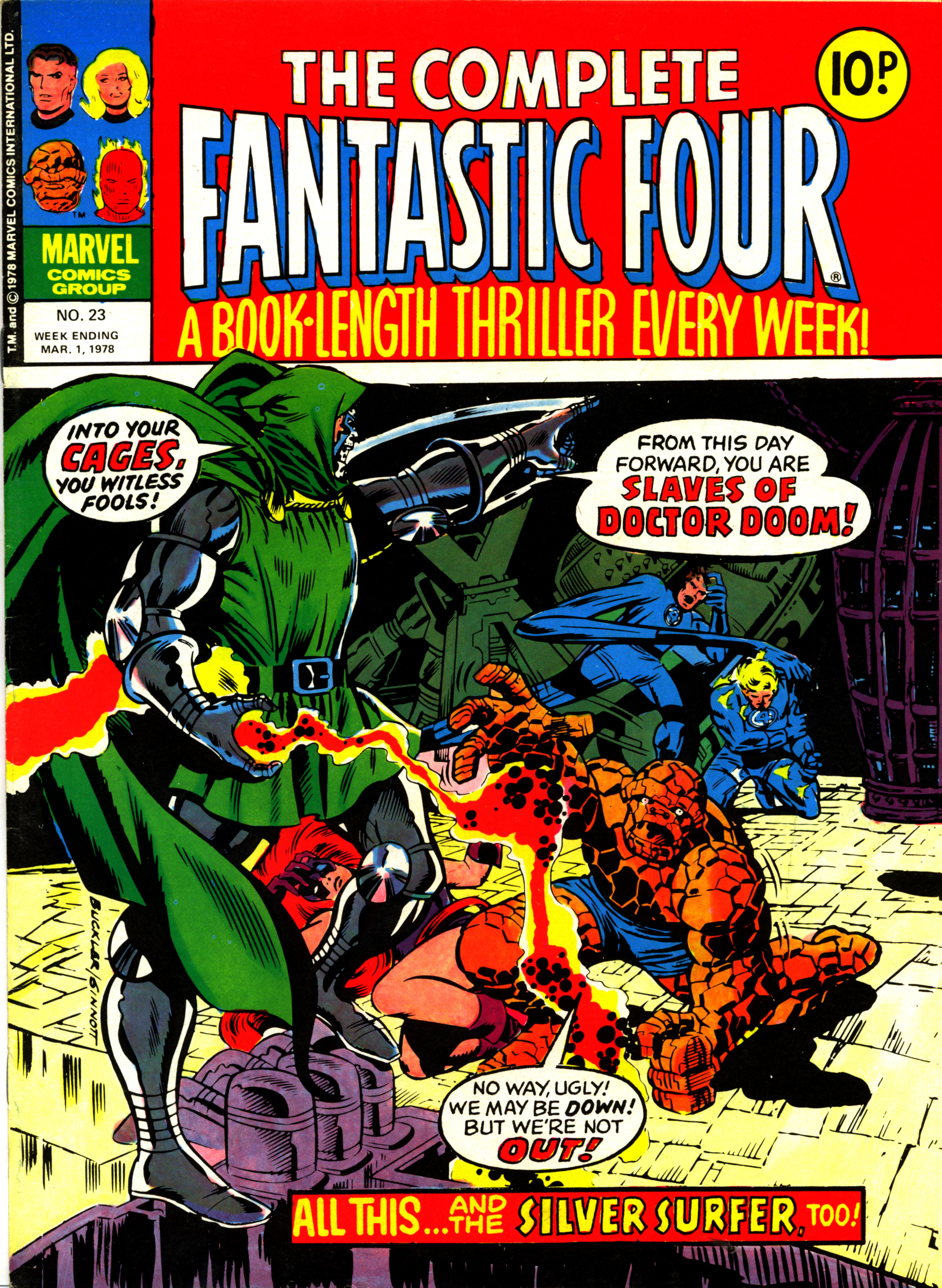 Read online Fantastic Four (1982) comic -  Issue #23 - 1