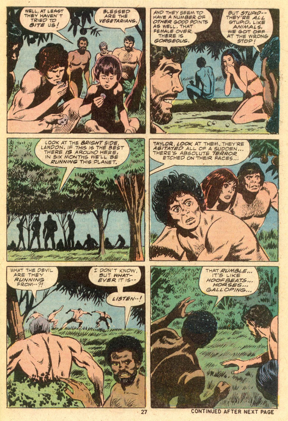 Read online Adventures on the Planet of the Apes comic -  Issue #1 - 18