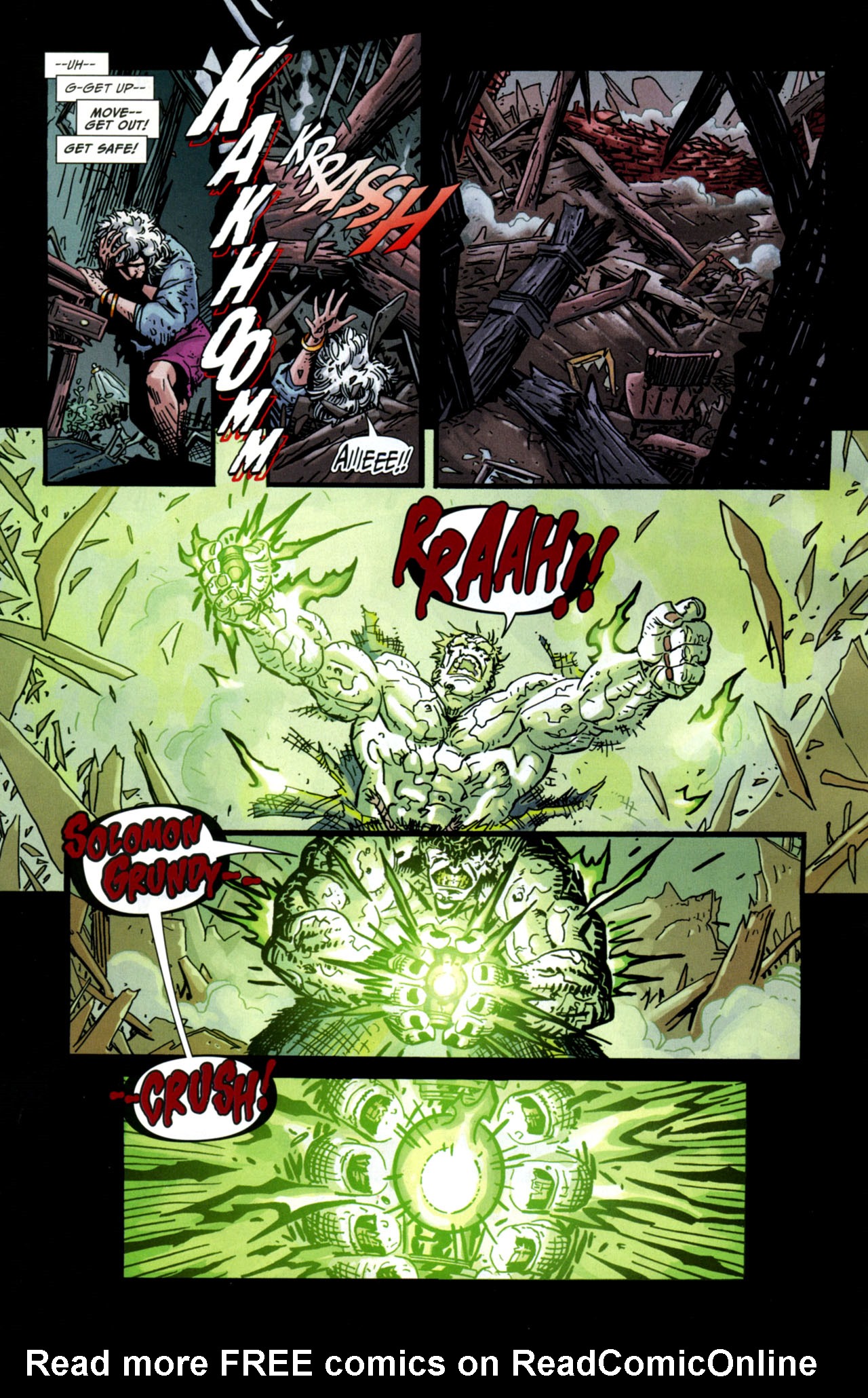 Read online Solomon Grundy comic -  Issue #4 - 6