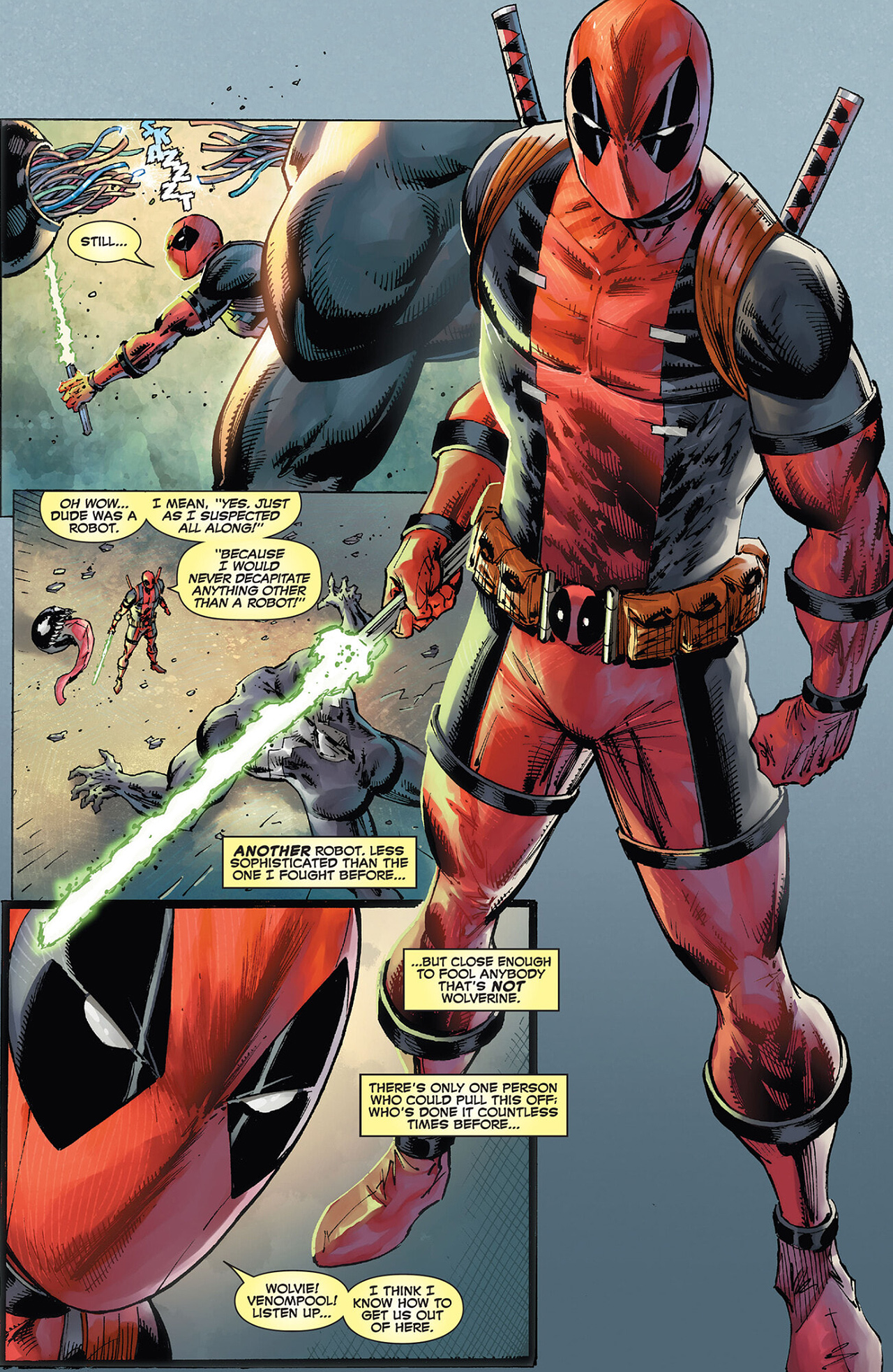 Read online Deadpool: Badder Blood comic -  Issue #4 - 12