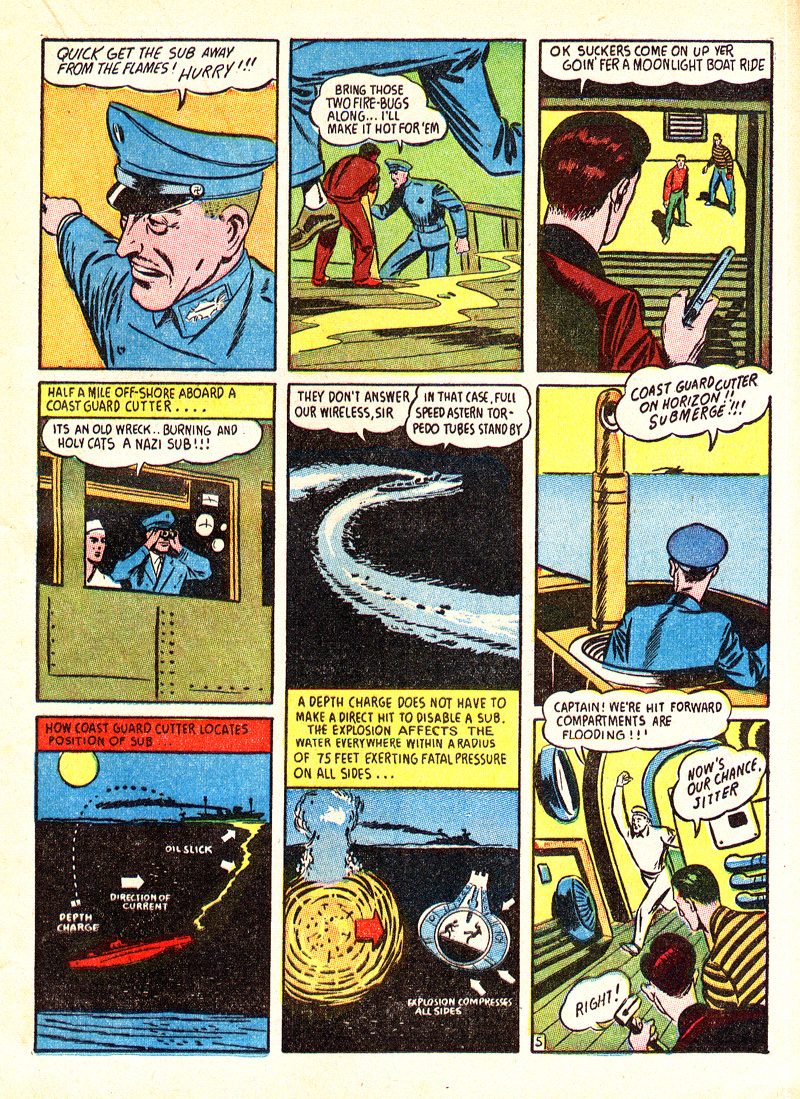 Read online Captain Fearless comic -  Issue #1 - 33