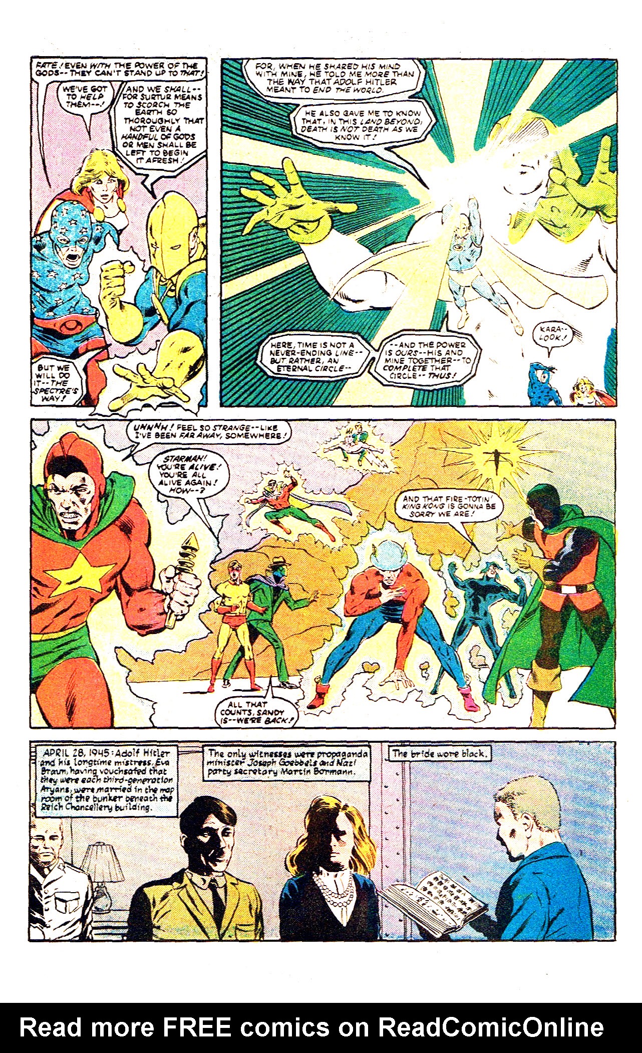 Read online Last Days of the Justice Society Special comic -  Issue # Full - 57