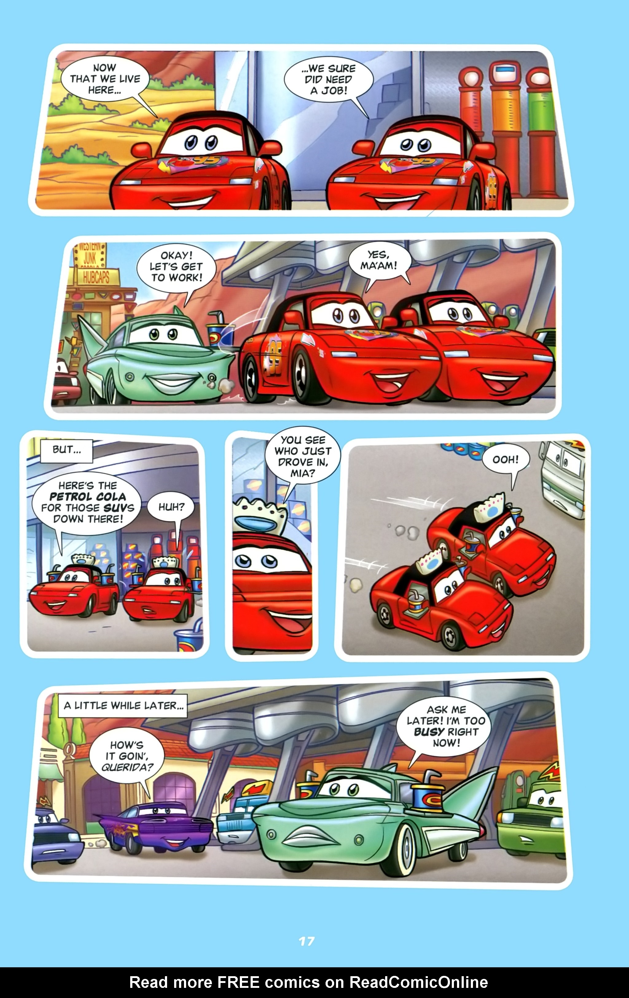 Read online Disney Pixar Cars comic -  Issue # Full - 17