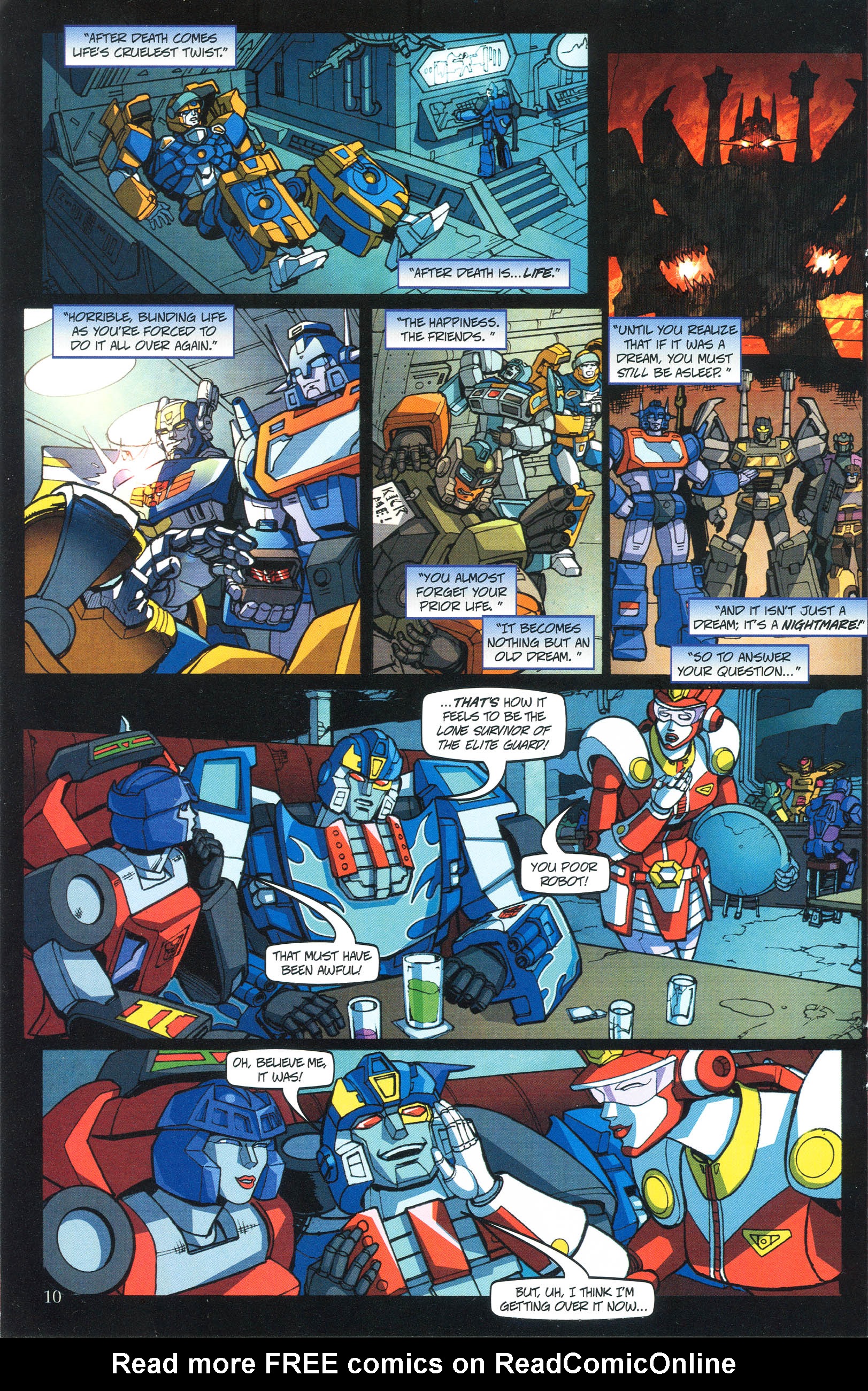 Read online Transformers: Collectors' Club comic -  Issue #37 - 10