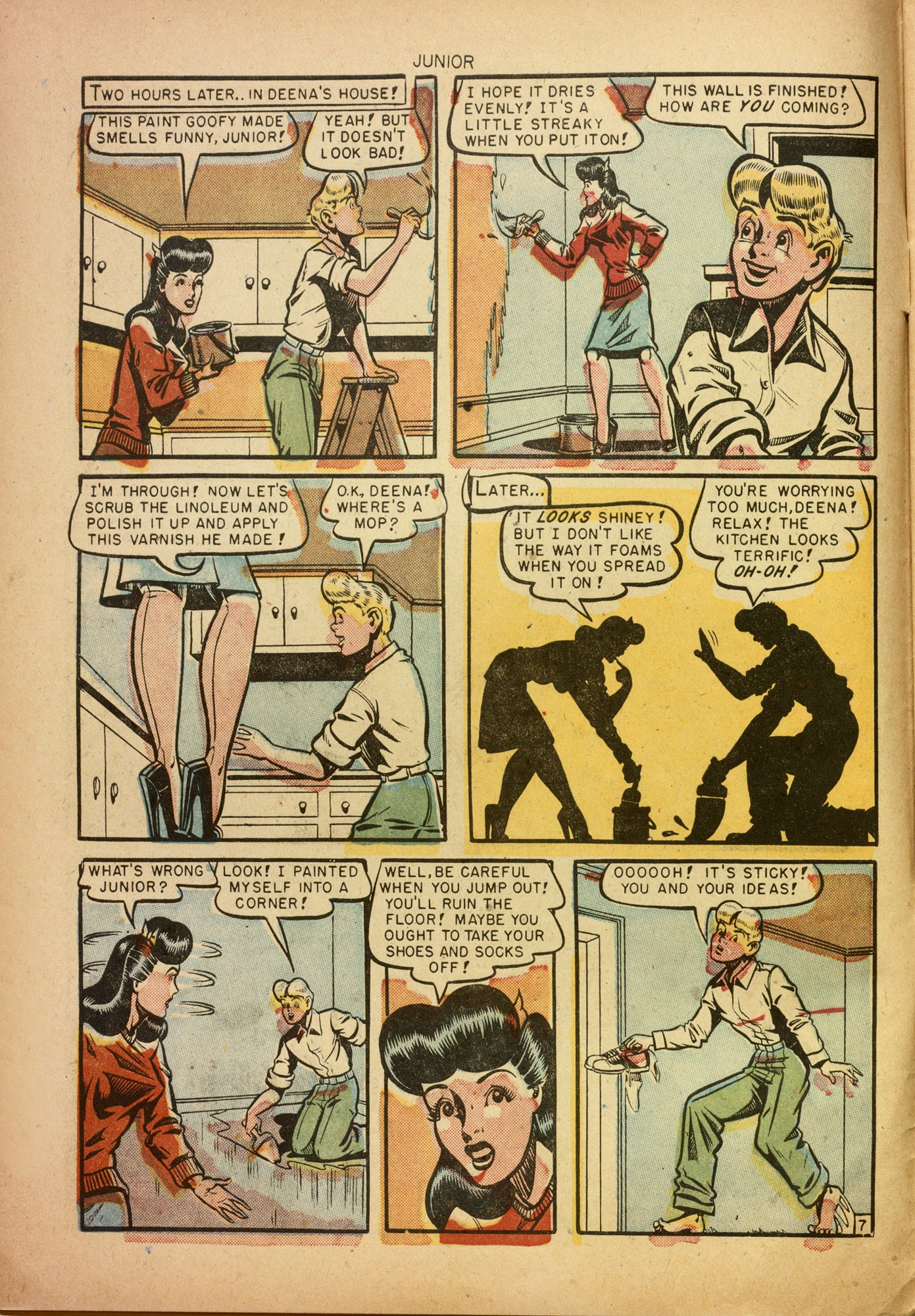 Read online Junior (1947) comic -  Issue #12 - 8