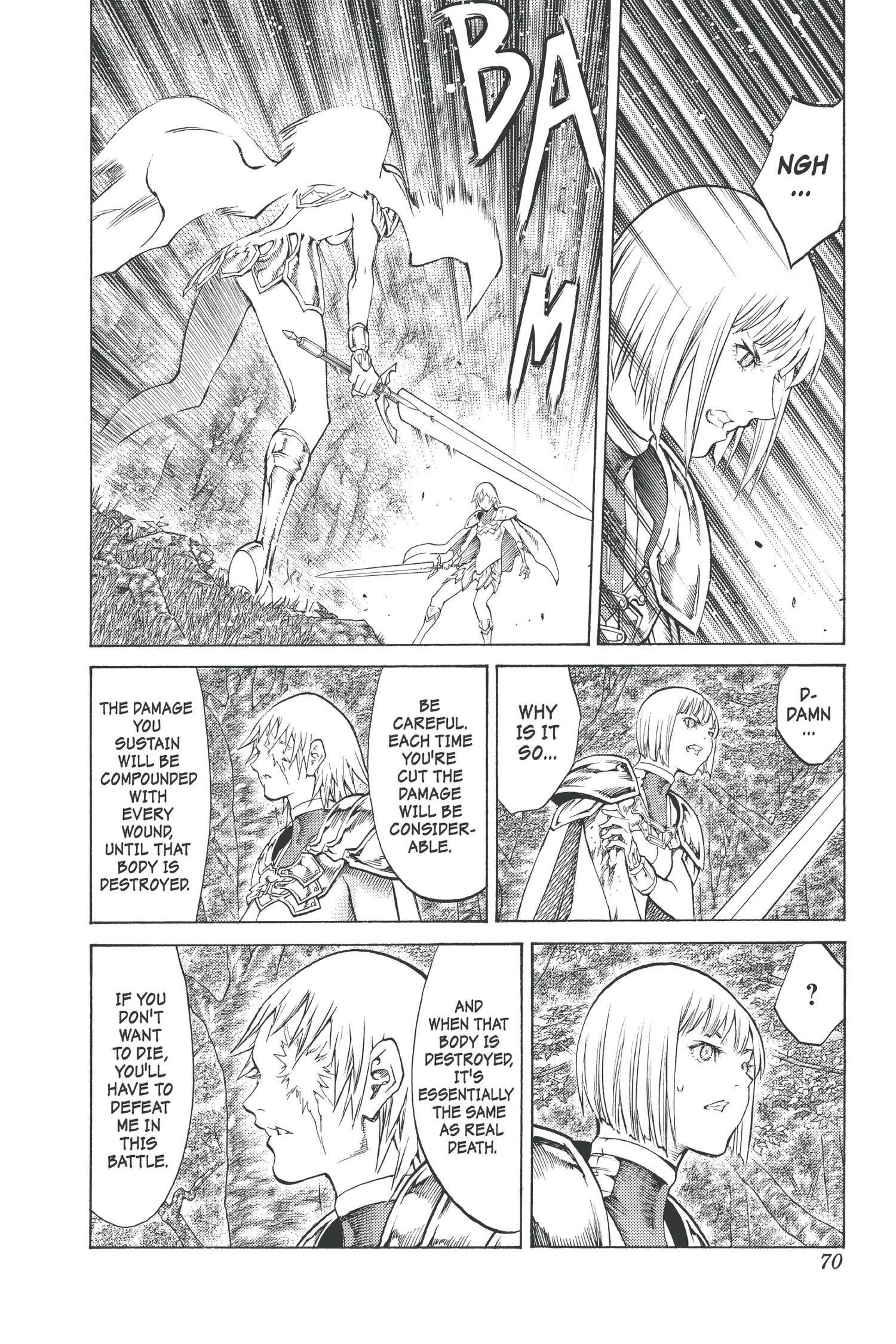 Read online Claymore comic -  Issue #17 - 66