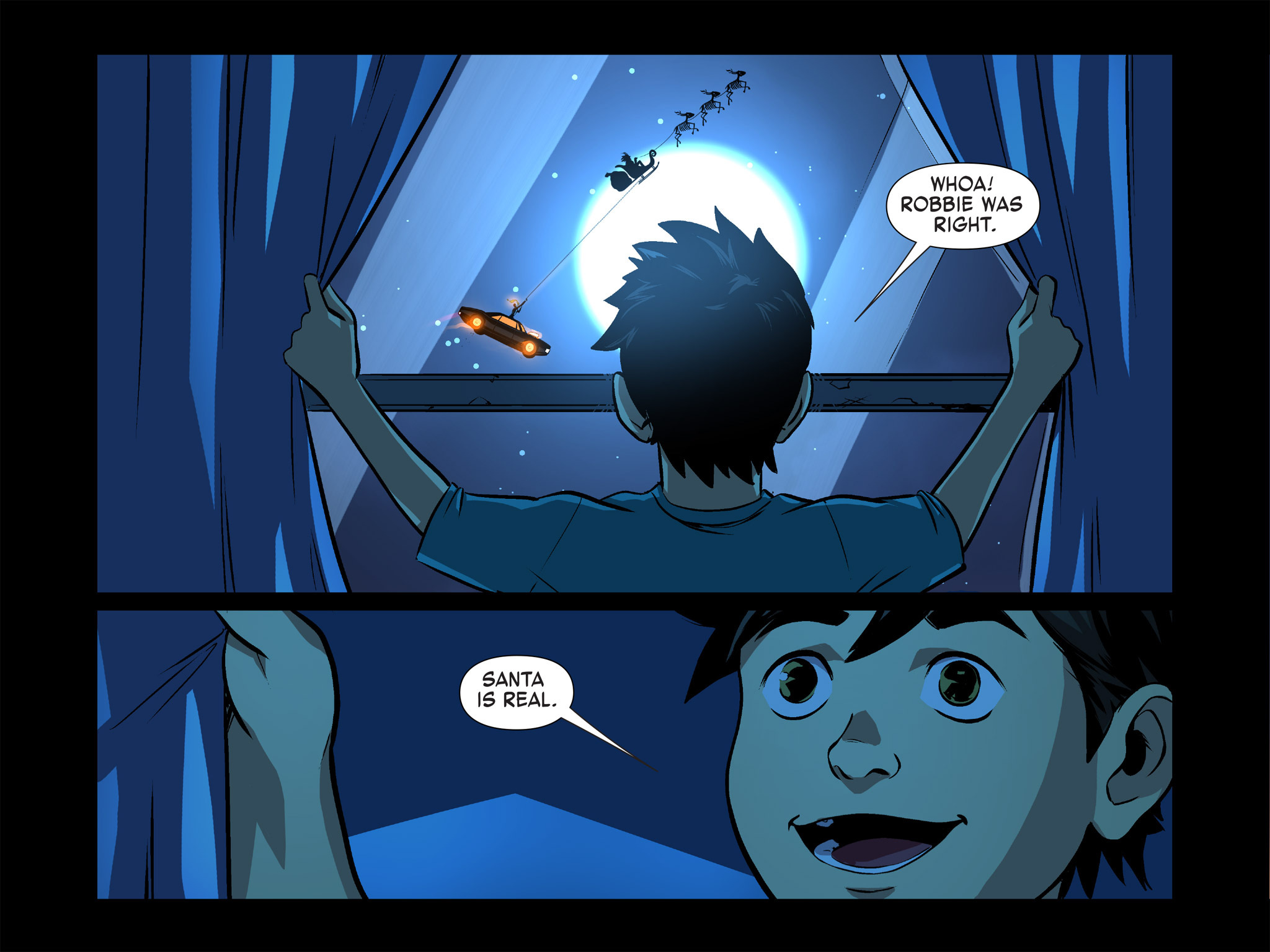 Read online Ghost Rider X-Mas Special Infinite Comic comic -  Issue # Full - 57