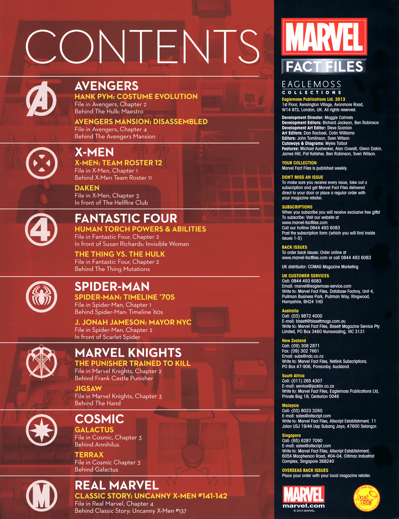 Read online Marvel Fact Files comic -  Issue #12 - 2