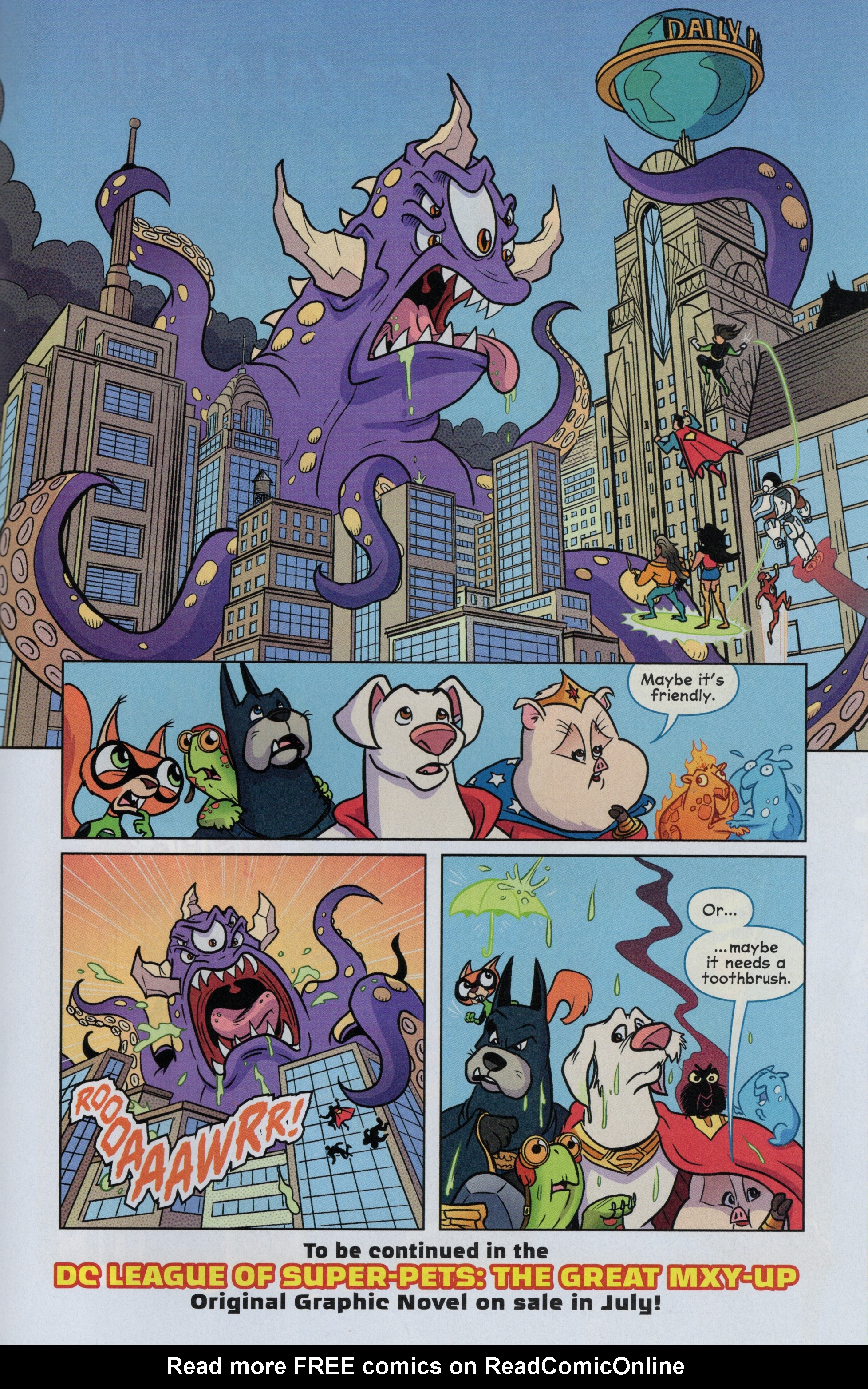 Read online Free Comic Book Day 2022 comic -  Issue # DC League Of Superpets - 23