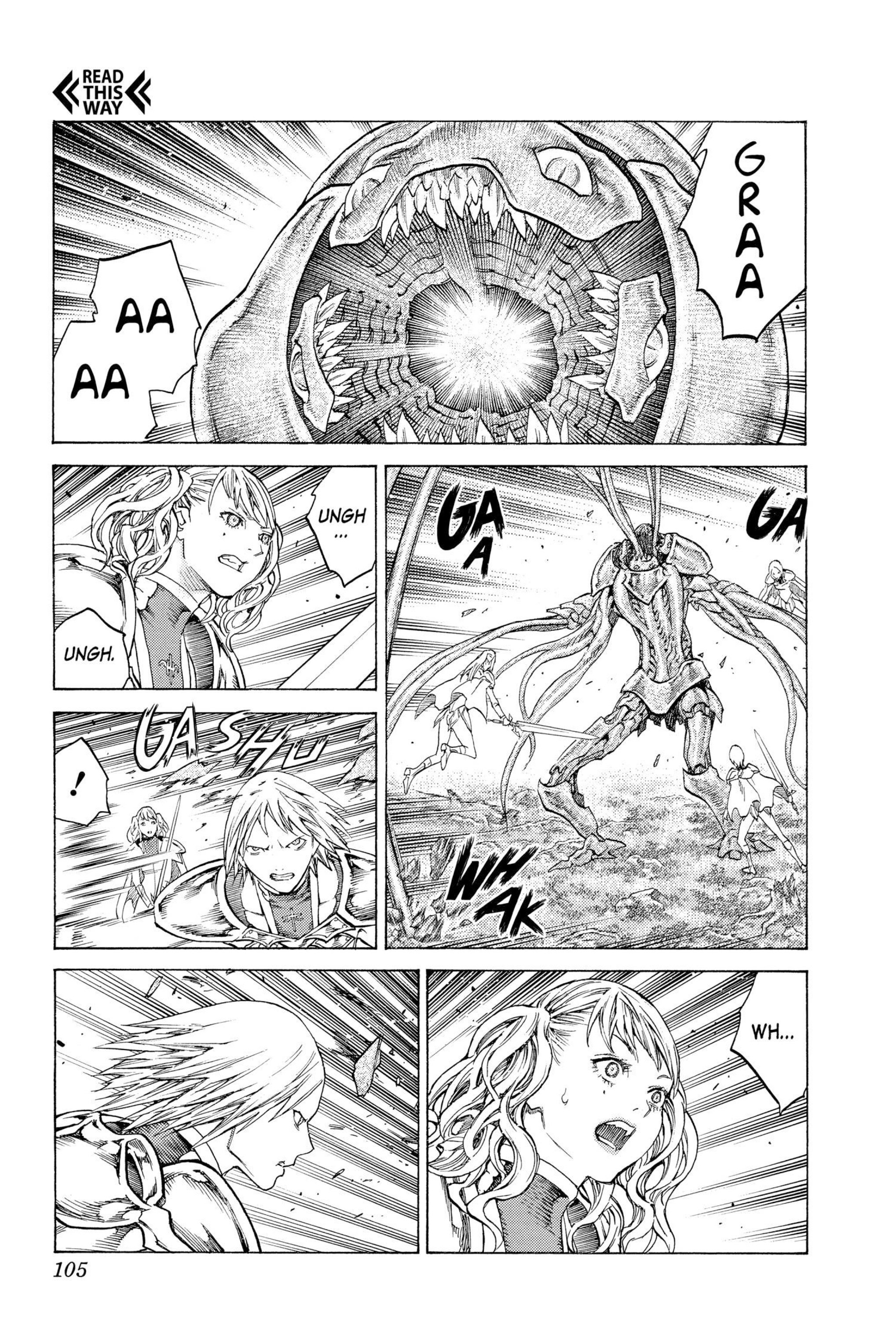 Read online Claymore comic -  Issue #21 - 95