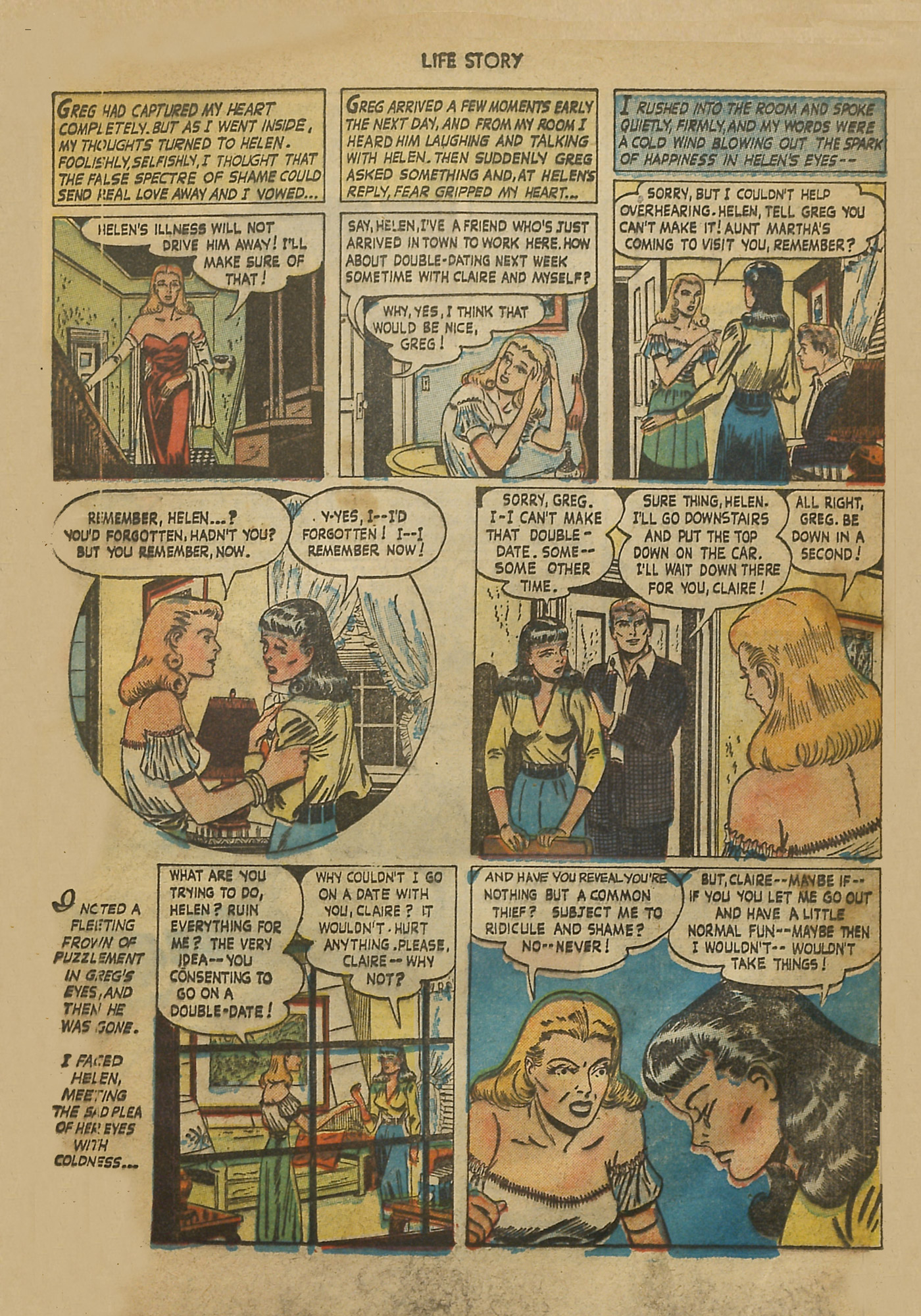 Read online Life Story comic -  Issue #10 - 7