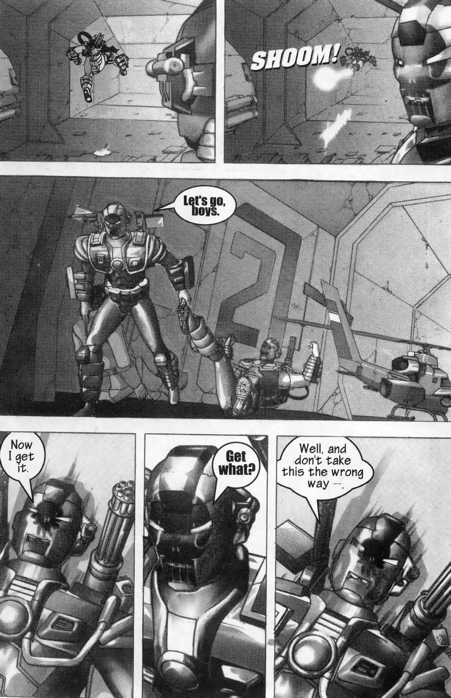 Read online U.S. War Machine comic -  Issue #7 - 9