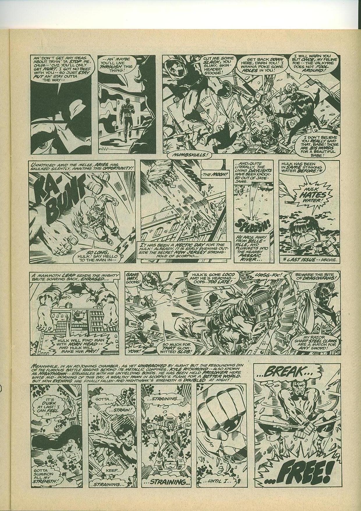 Read online The Incredible Hulk Weekly comic -  Issue #53 - 13