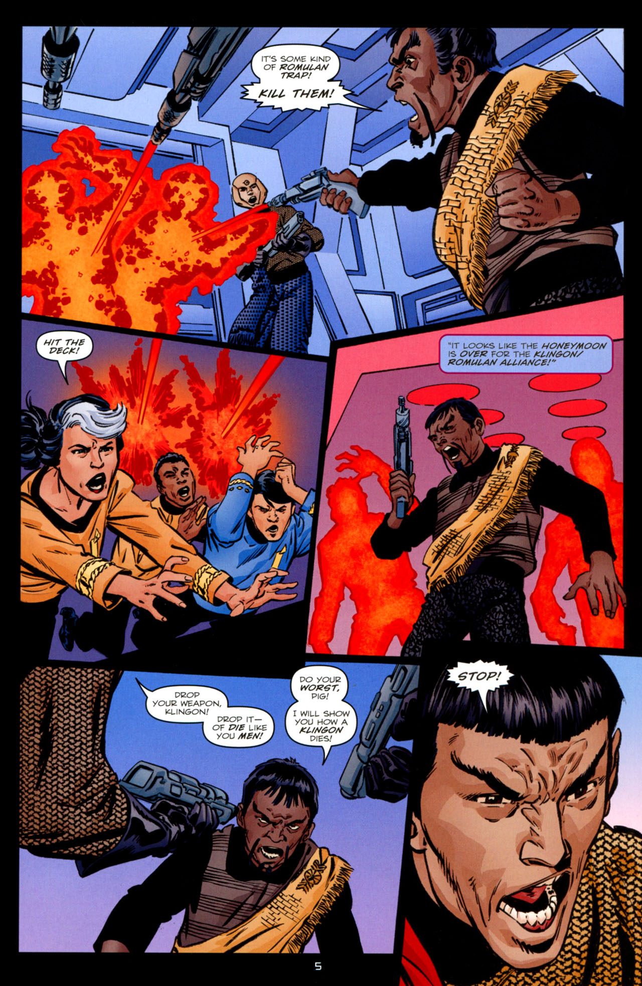 Read online Star Trek: Romulans Schism comic -  Issue #3 - 6