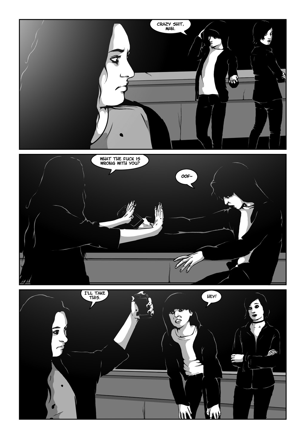Read online Hollow Girl comic -  Issue #5 - 11