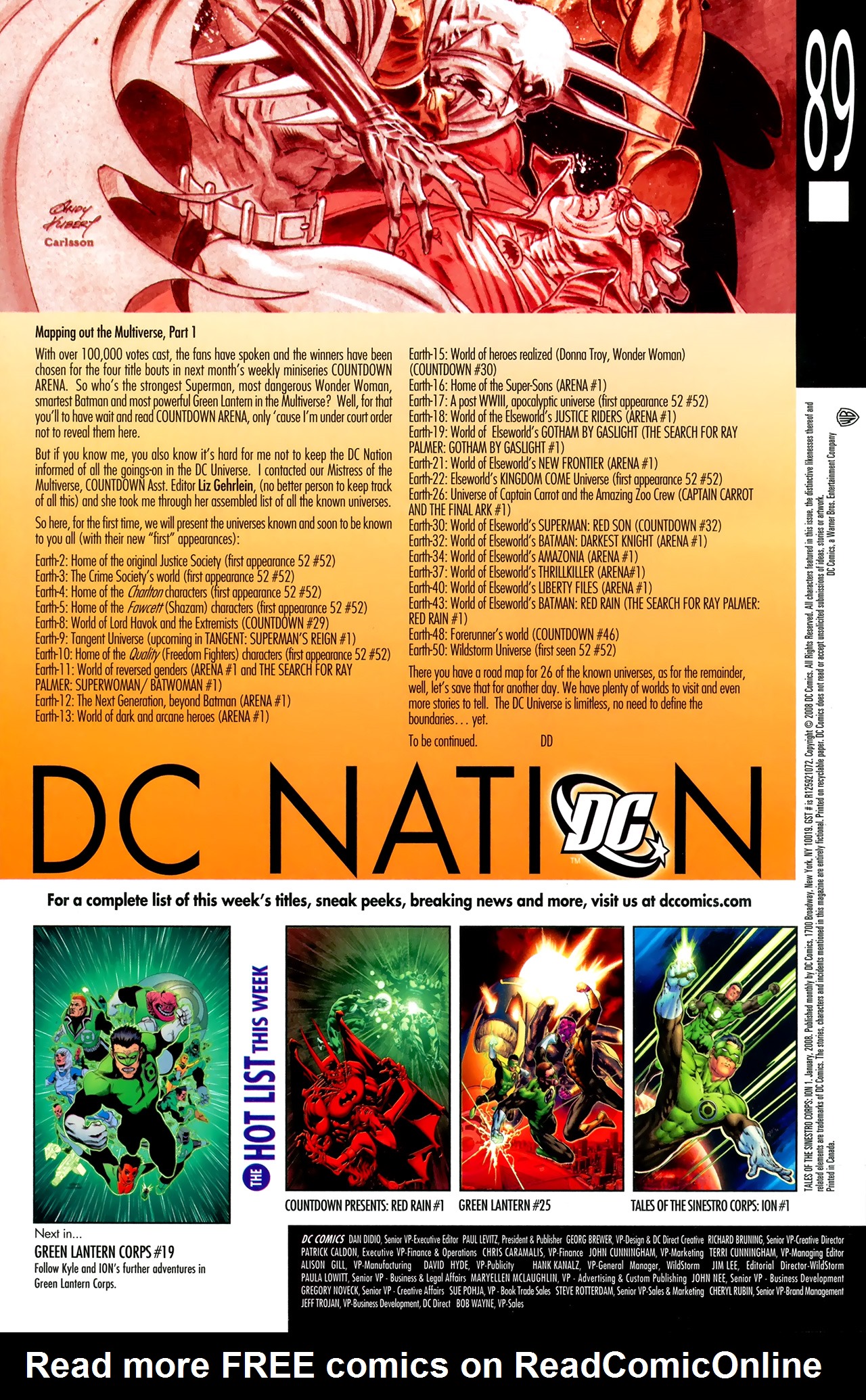 Read online Tales of the Sinestro Corps: Ion comic -  Issue # Full - 21