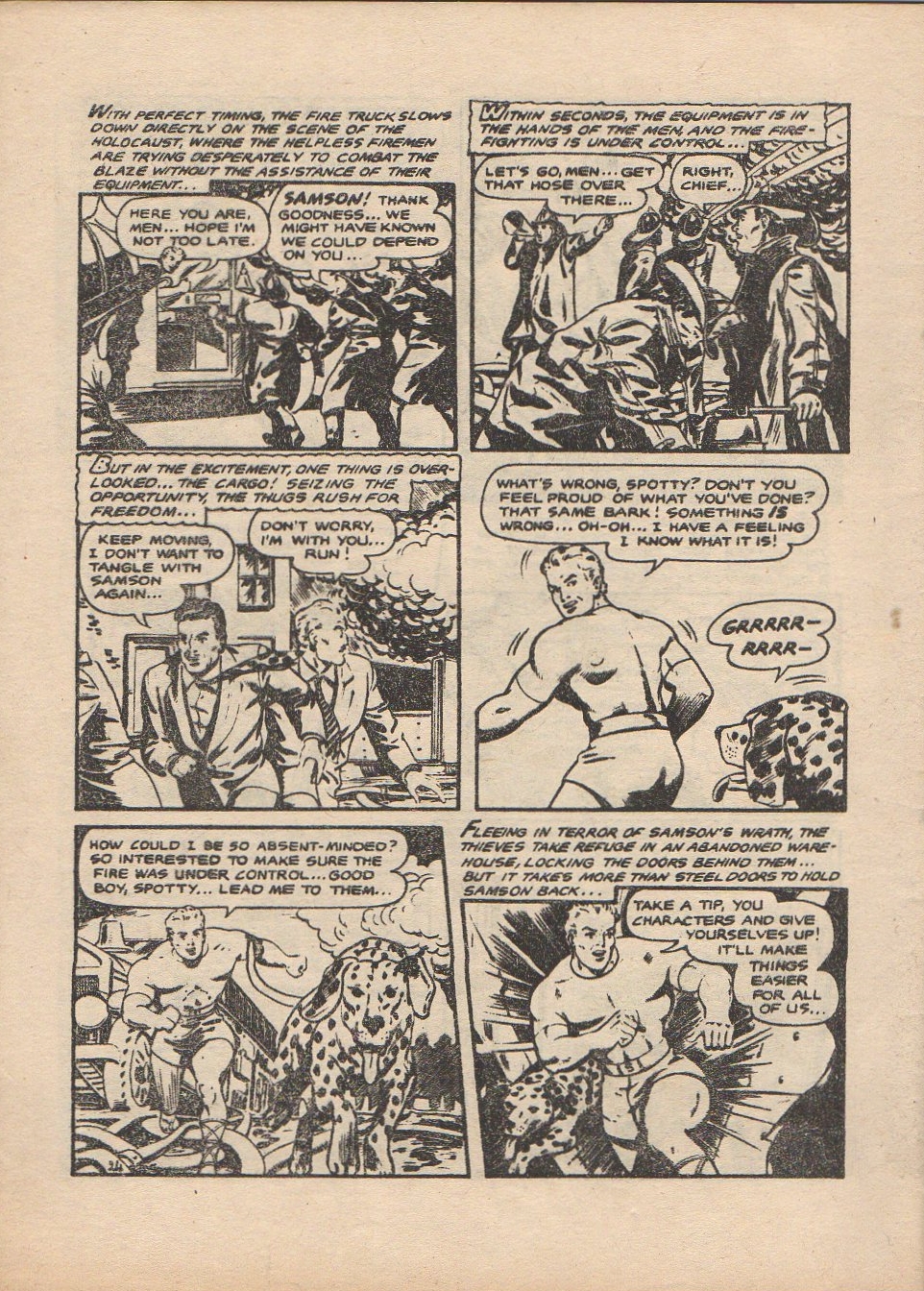 Read online Samson (1955) comic -  Issue #13 - 26