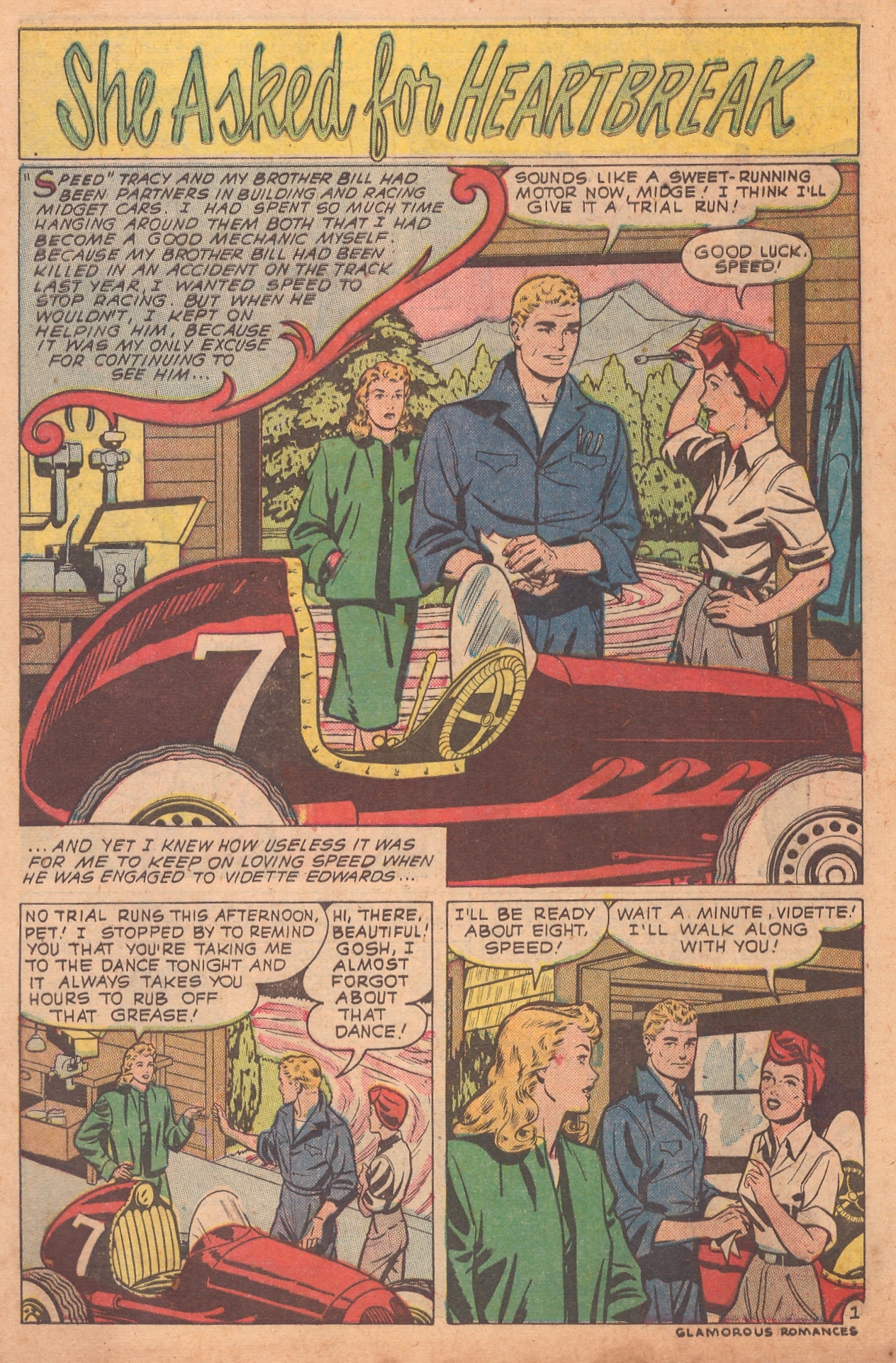 Read online Glamorous Romances comic -  Issue #52 - 3