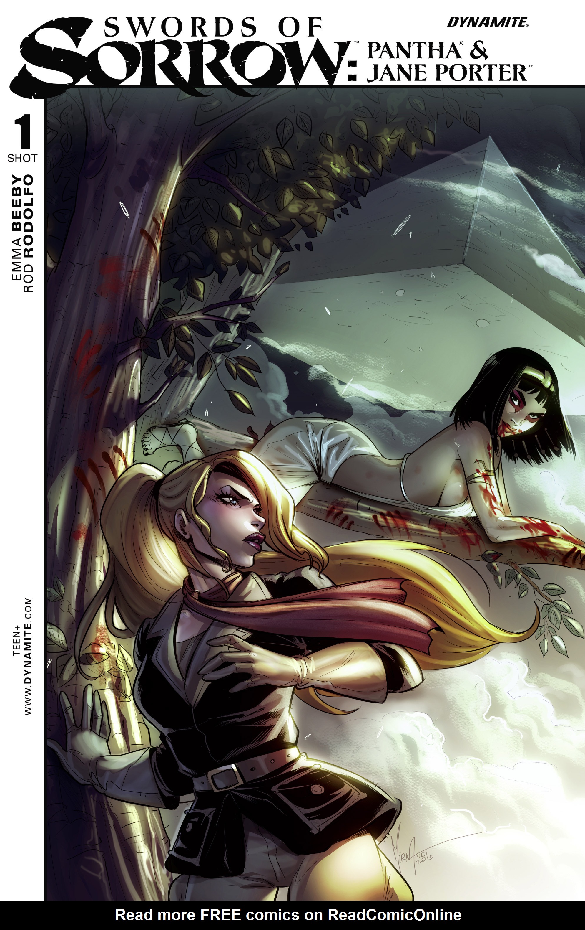 Read online Swords of Sorrow: Pantha & Jane Porter Special comic -  Issue # Full - 1