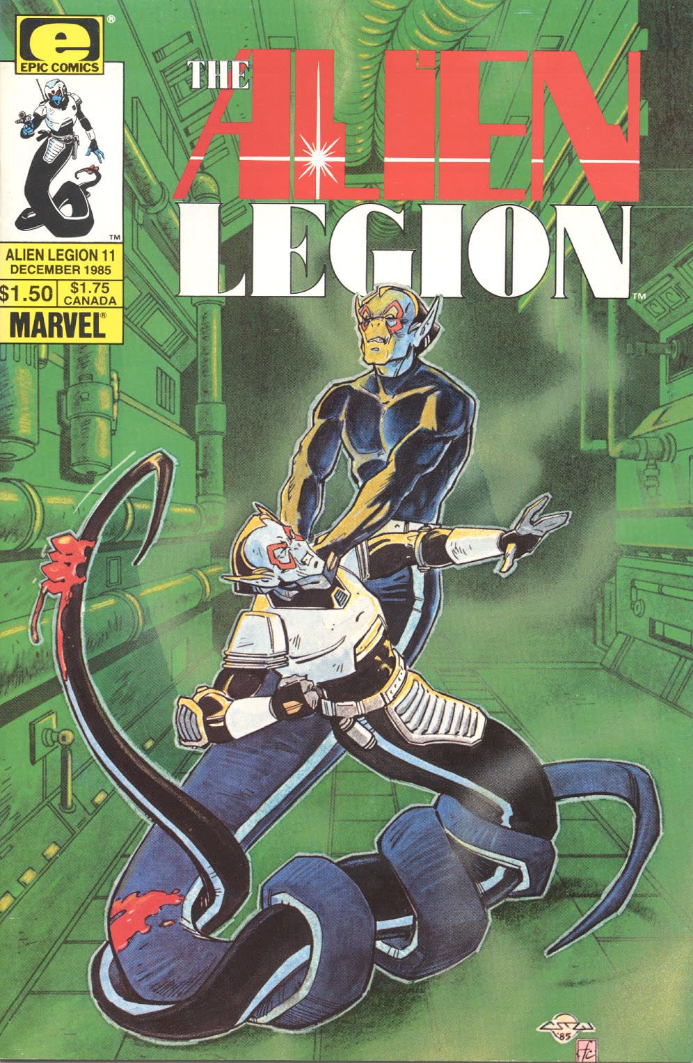 Read online Alien Legion comic -  Issue #11 - 1